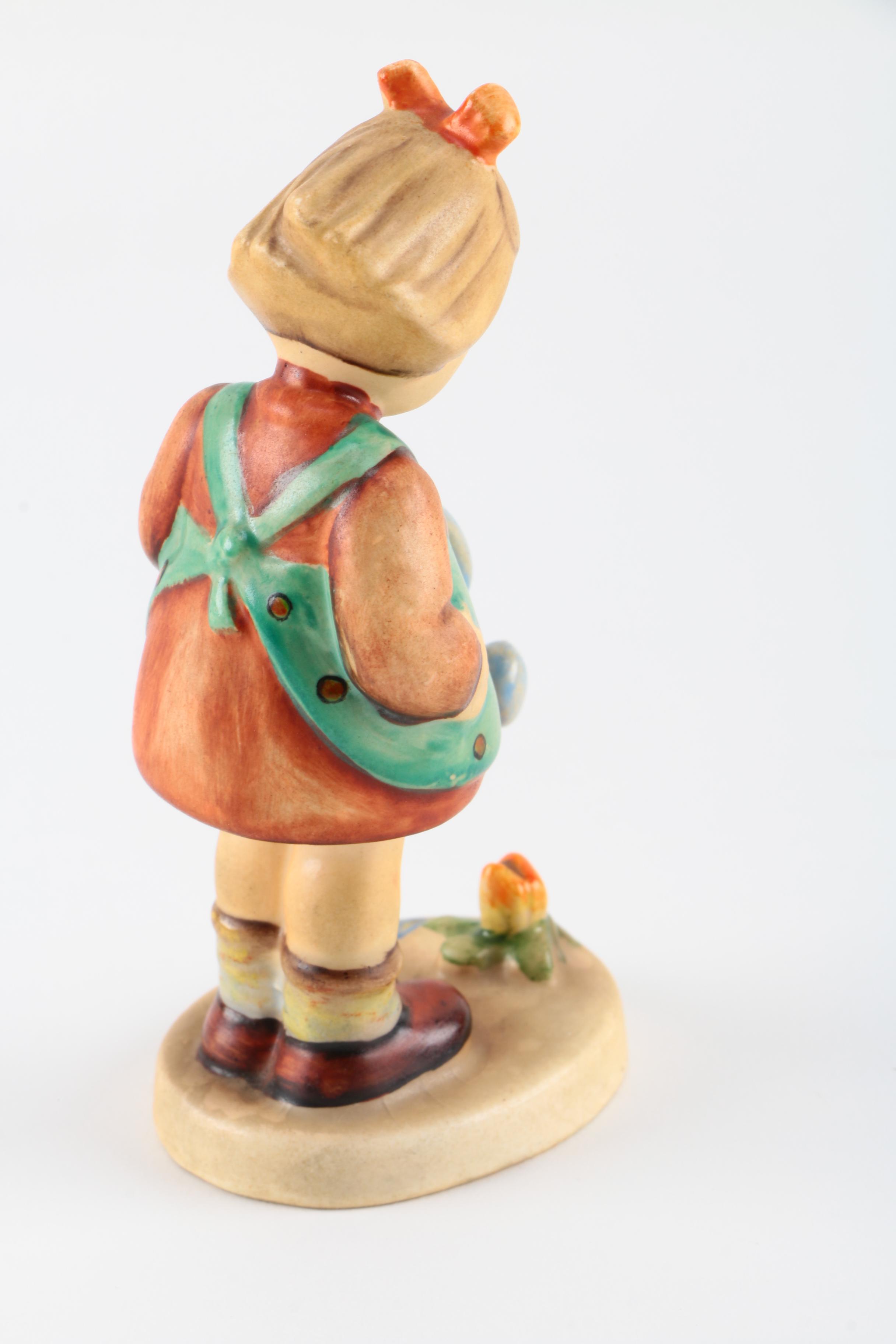 Early Hummel "Little Gardener" Porcelain Figurine