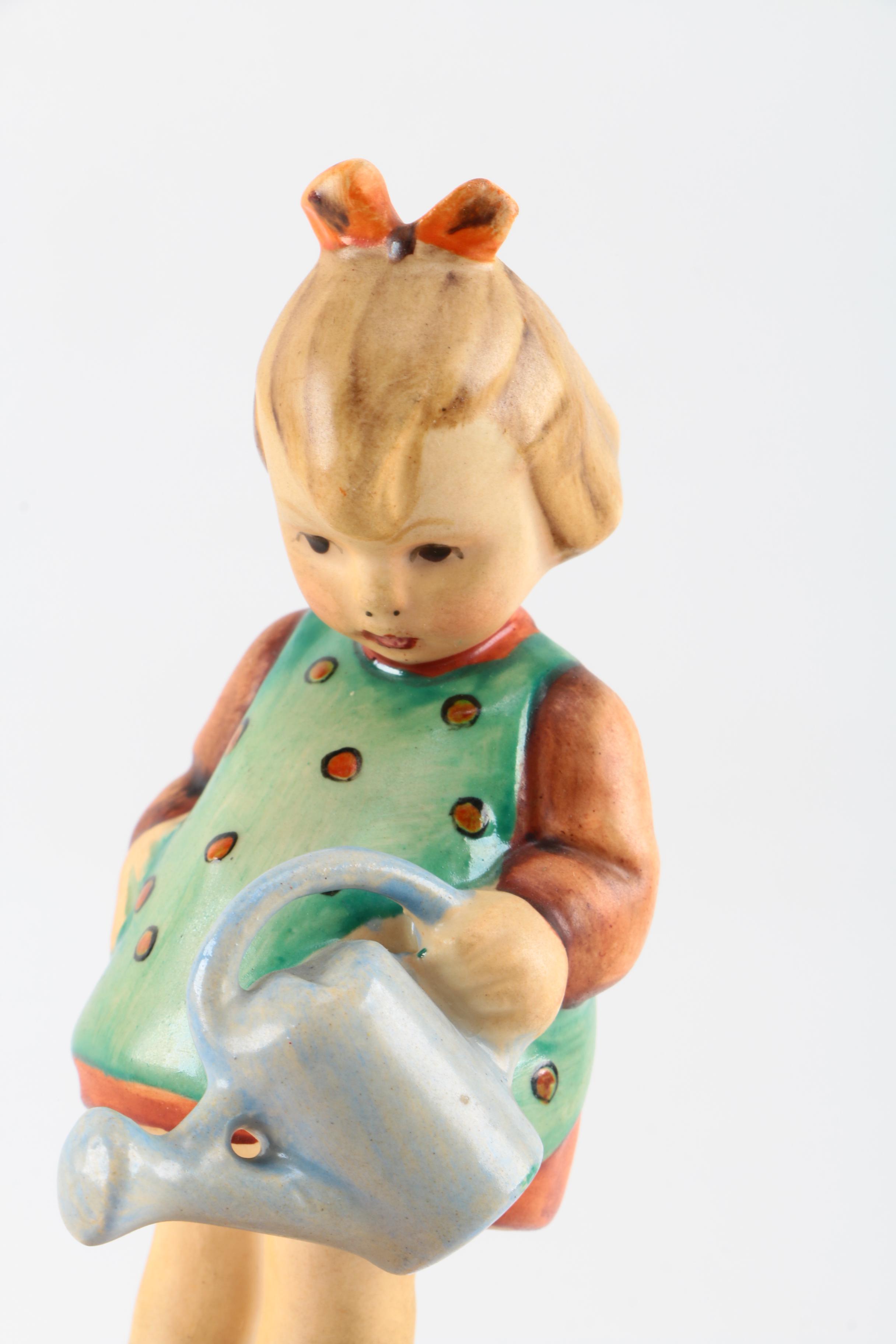 Early Hummel "Little Gardener" Porcelain Figurine