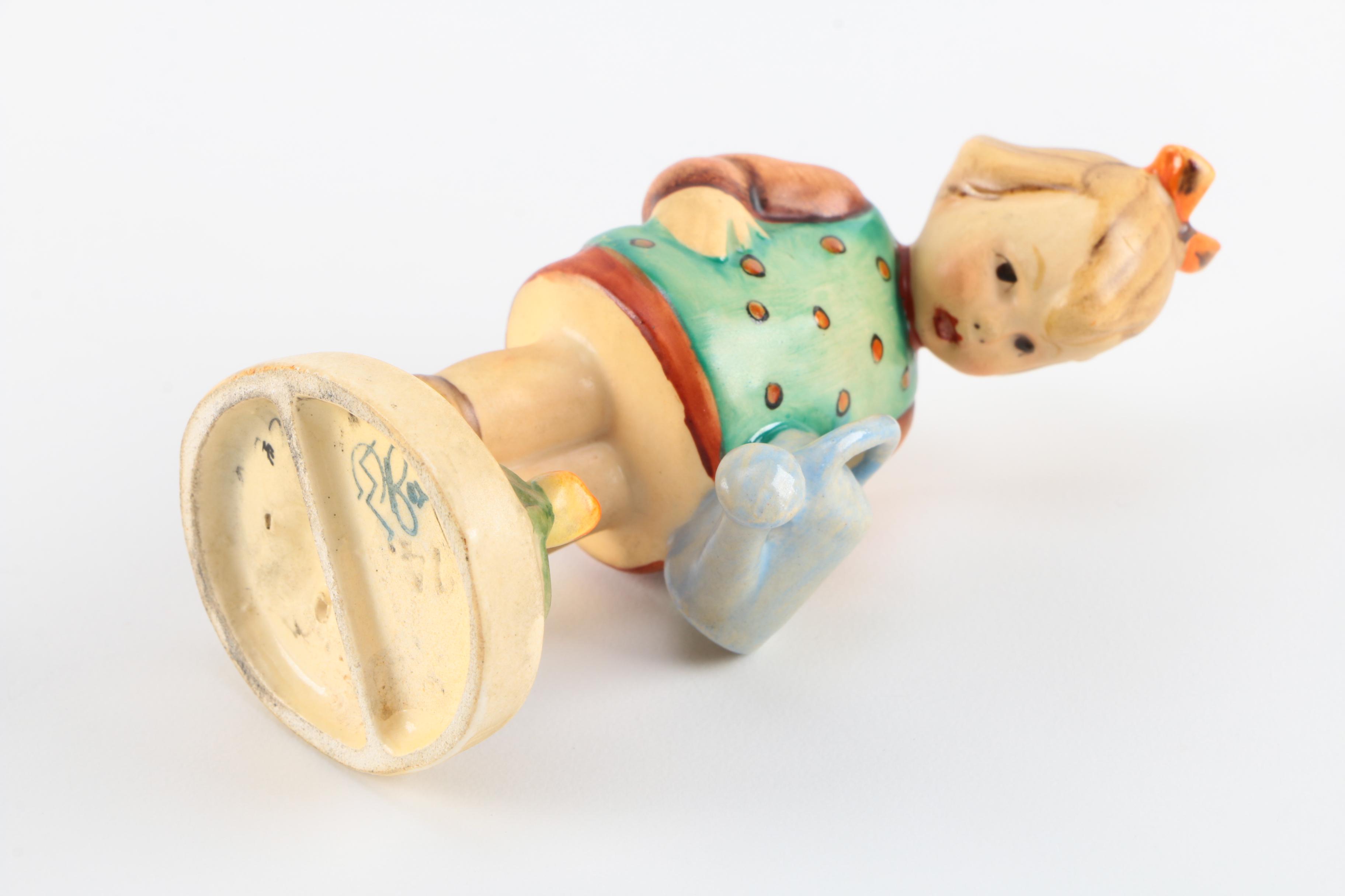 Early Hummel "Little Gardener" Porcelain Figurine