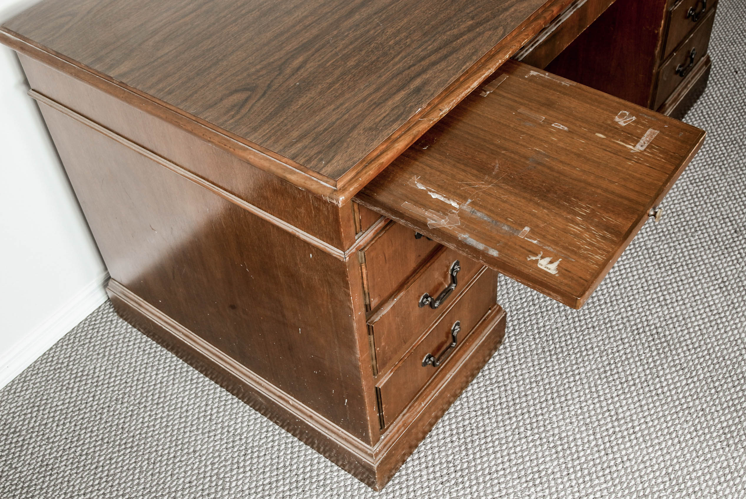 Double Pedestal Executive Desk