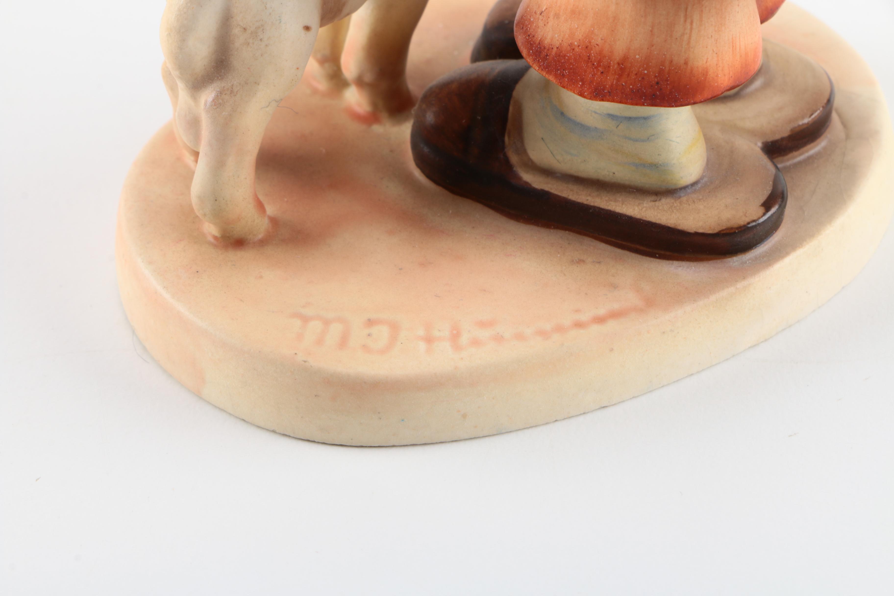 Early Hummel "Shepherd's Boy" Erphila Marked Porcelain Figurine