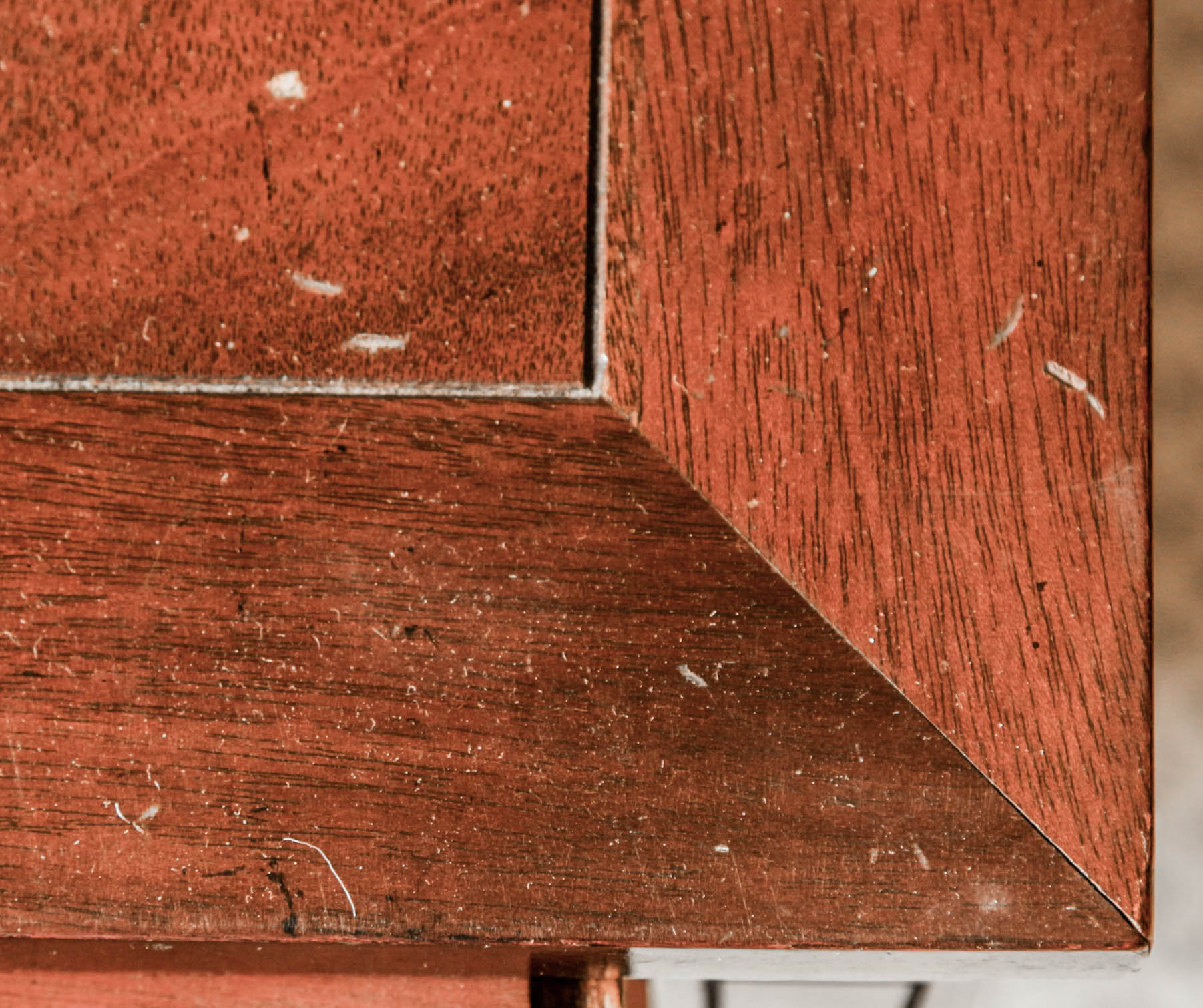 Vintage Federal Style Mahogany Side Table