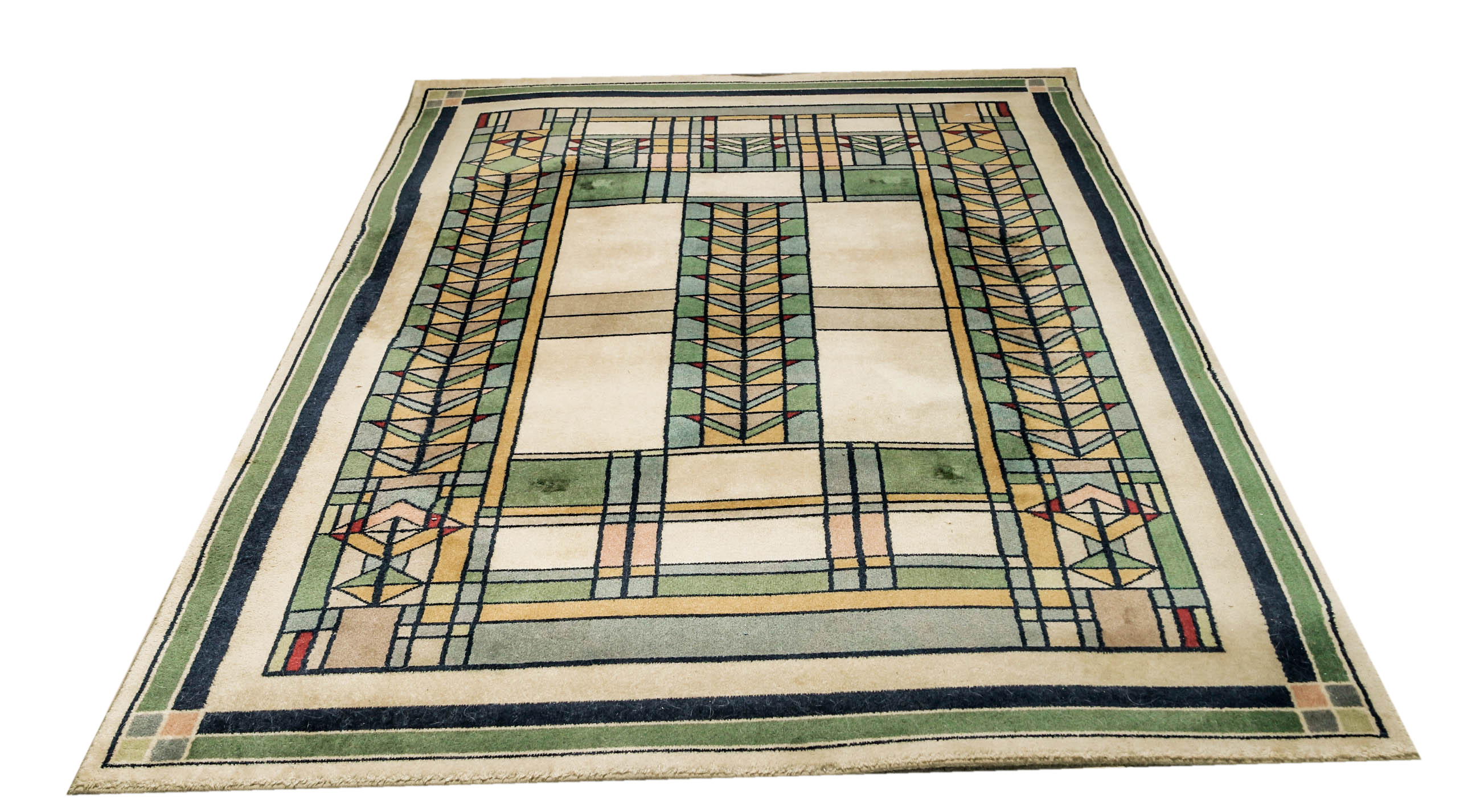Vintage Power-Loomed Karastan "Oakbrook" Area Rug