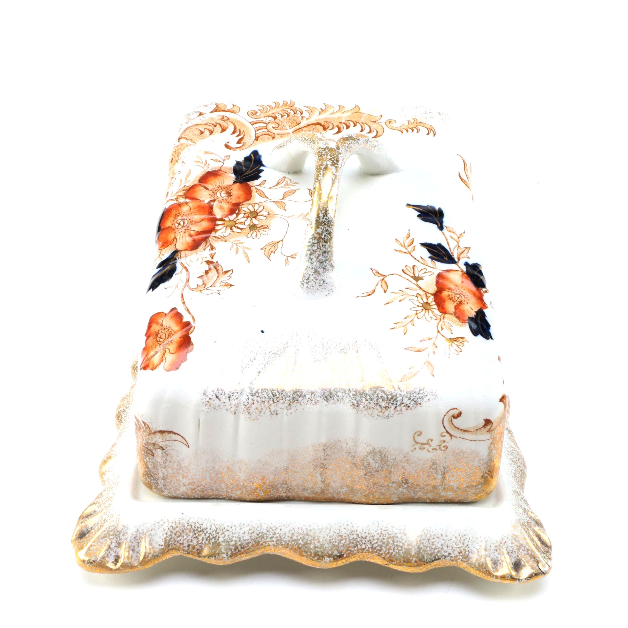 Antique G. T. Mountford "Seville" Cheese Keeper