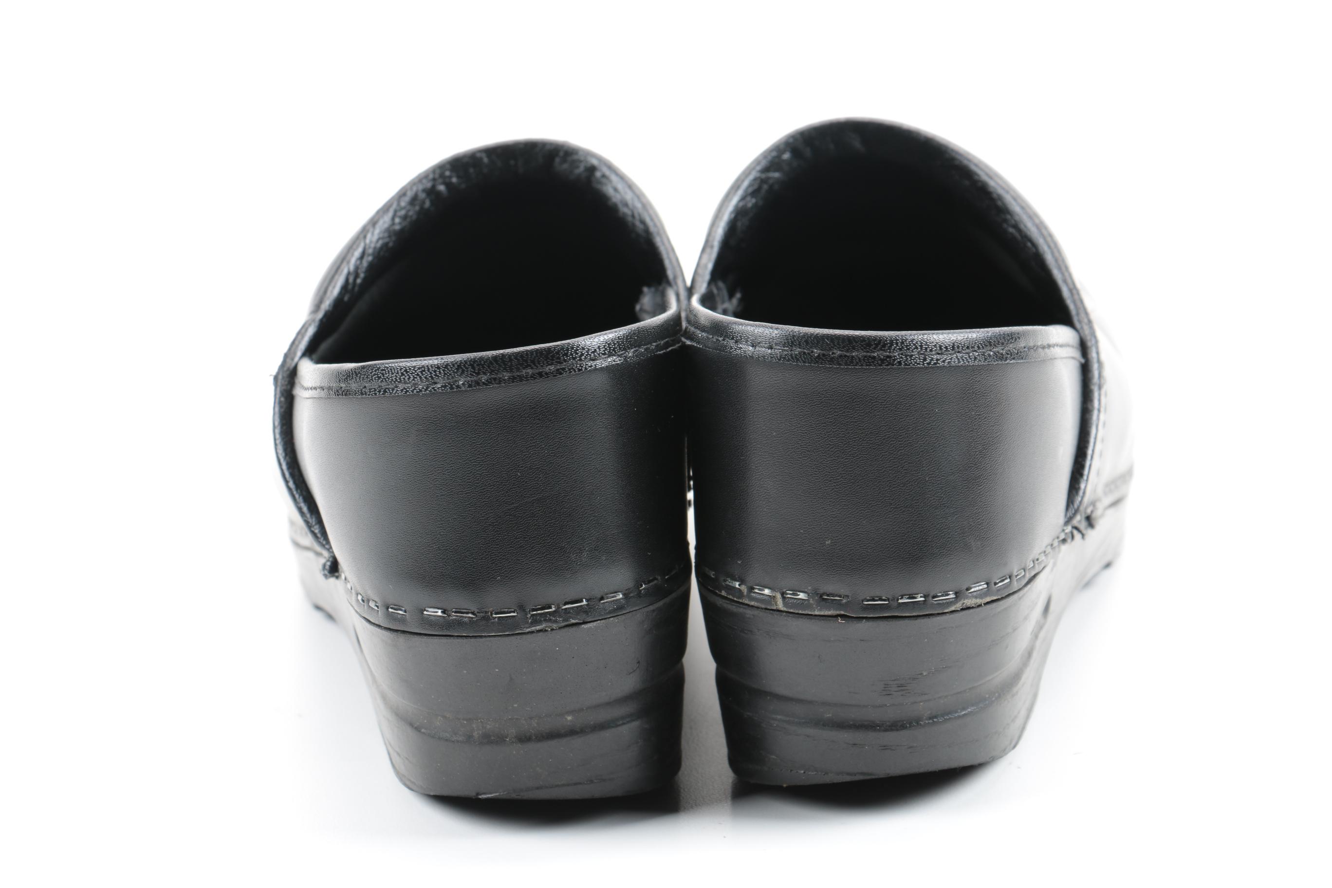 Tory Burch Wedge Sandals and Dansko Clogs