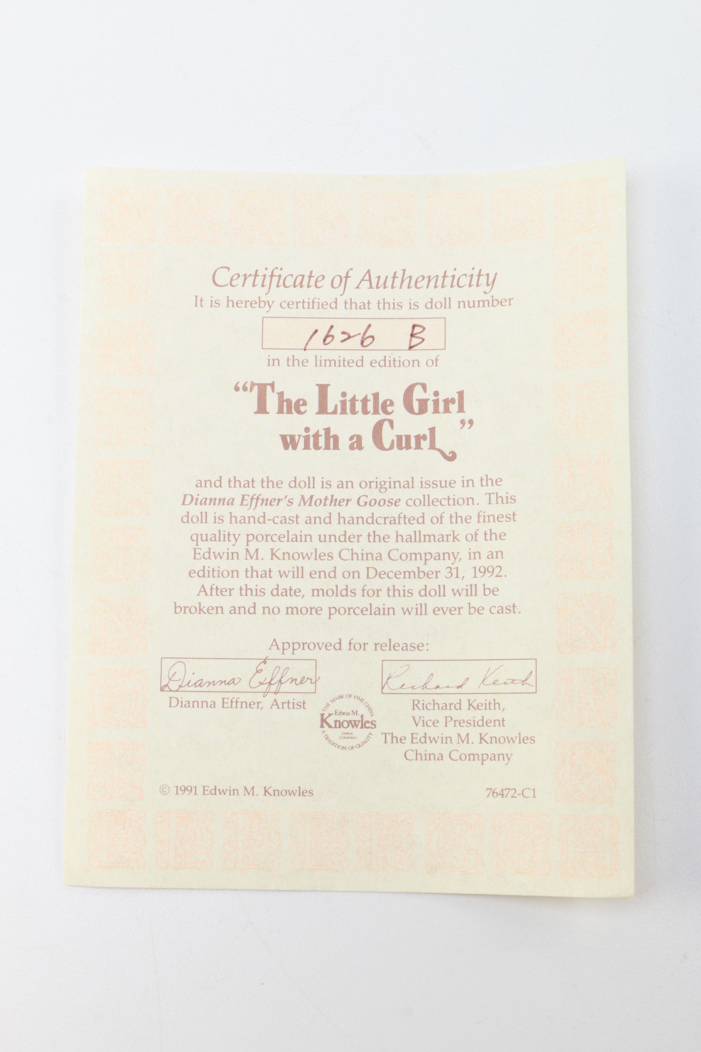 Dianna Effner's Collectible Porcelain Dolls