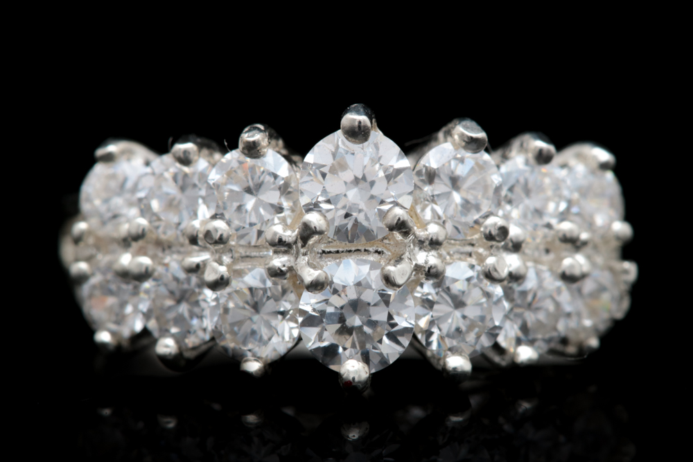 Sterling Silver Cubic Zirconia Ring