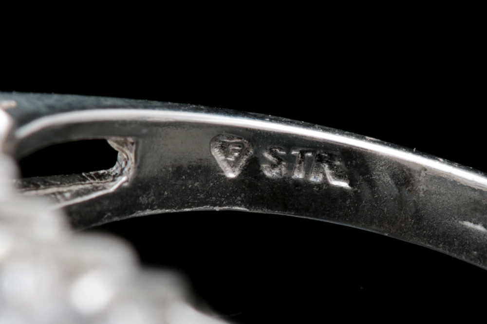 Sterling Silver Cubic Zirconia Ring