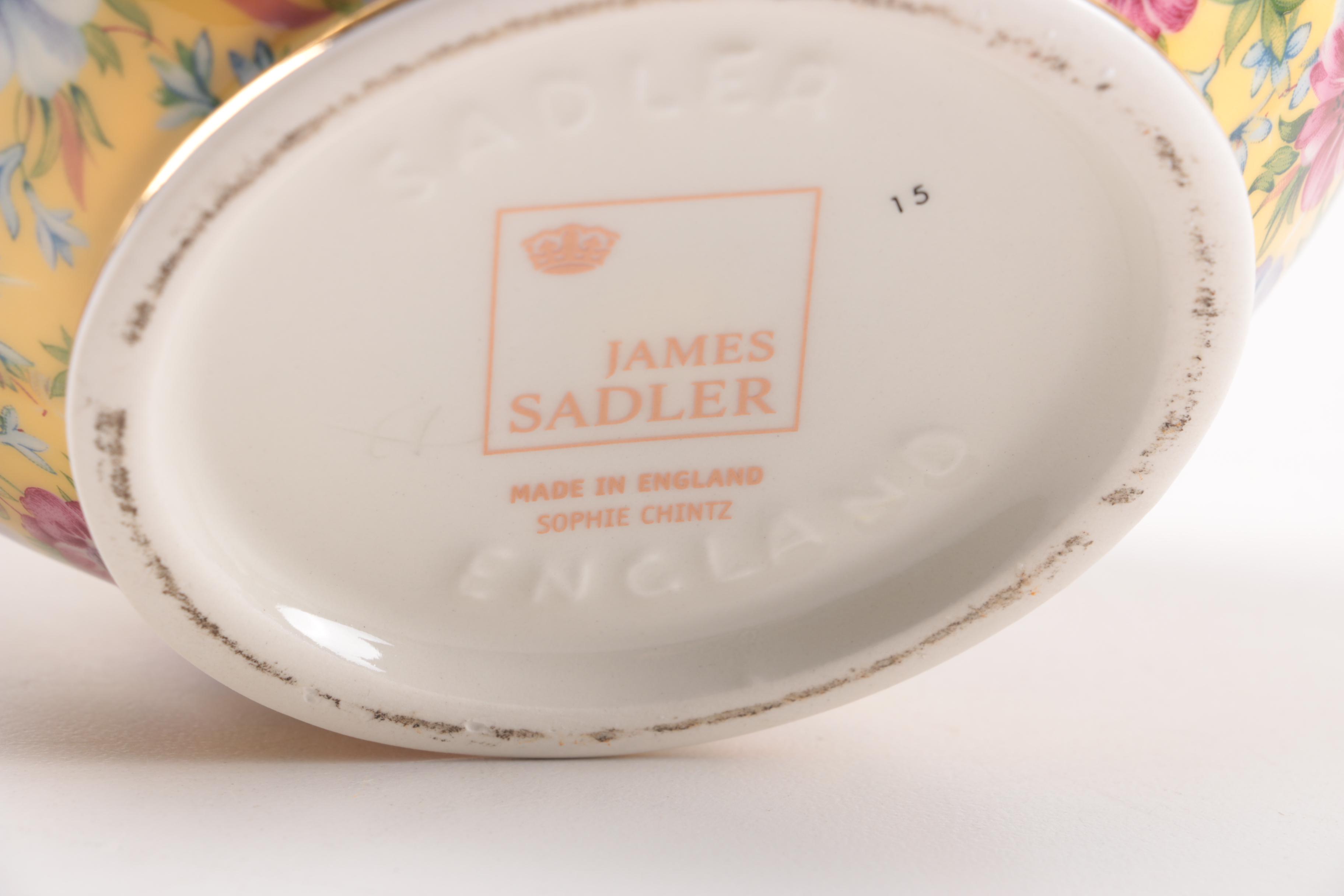 James Sadler "Sophie Chintz" Tea Set