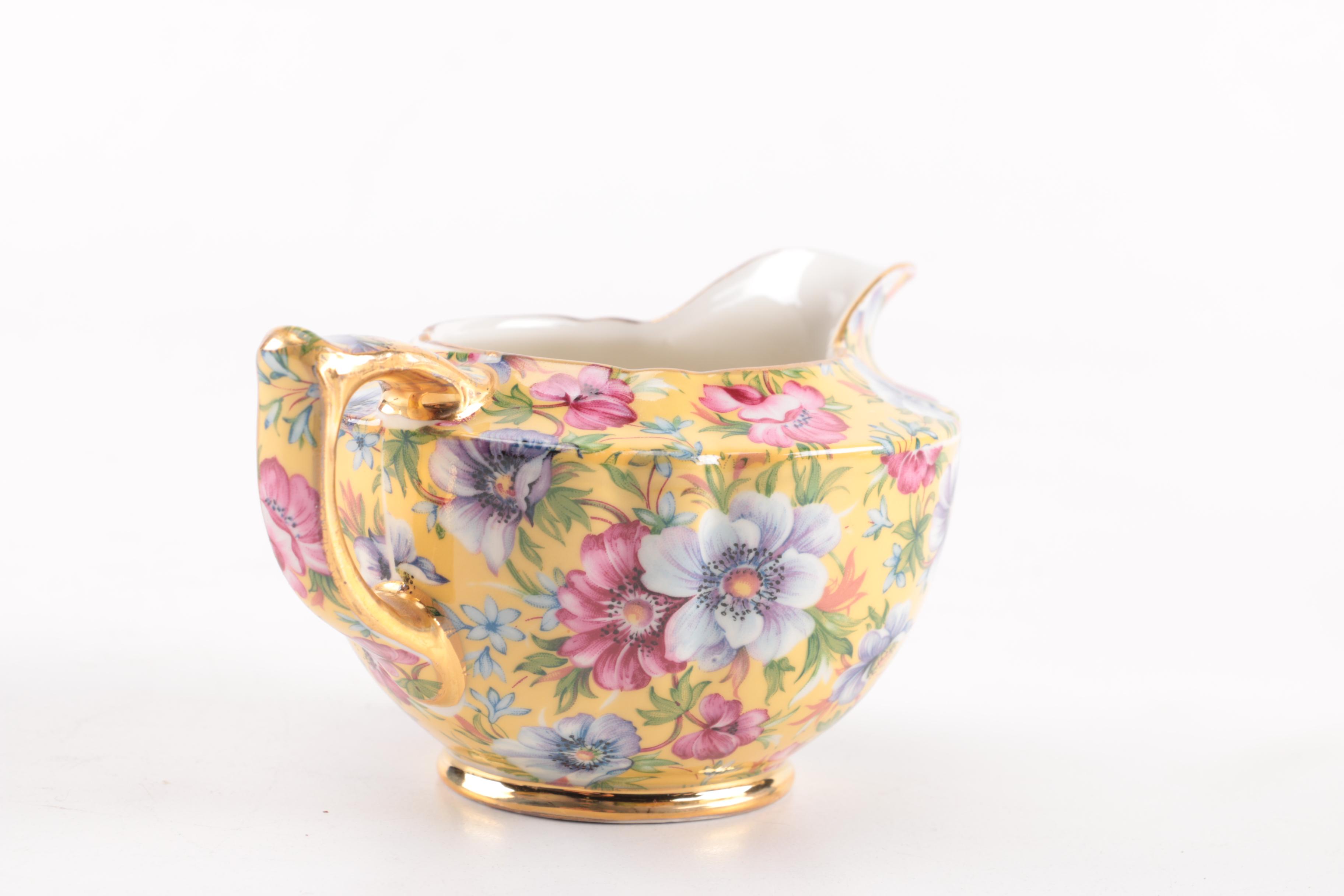 James Sadler "Sophie Chintz" Tea Set