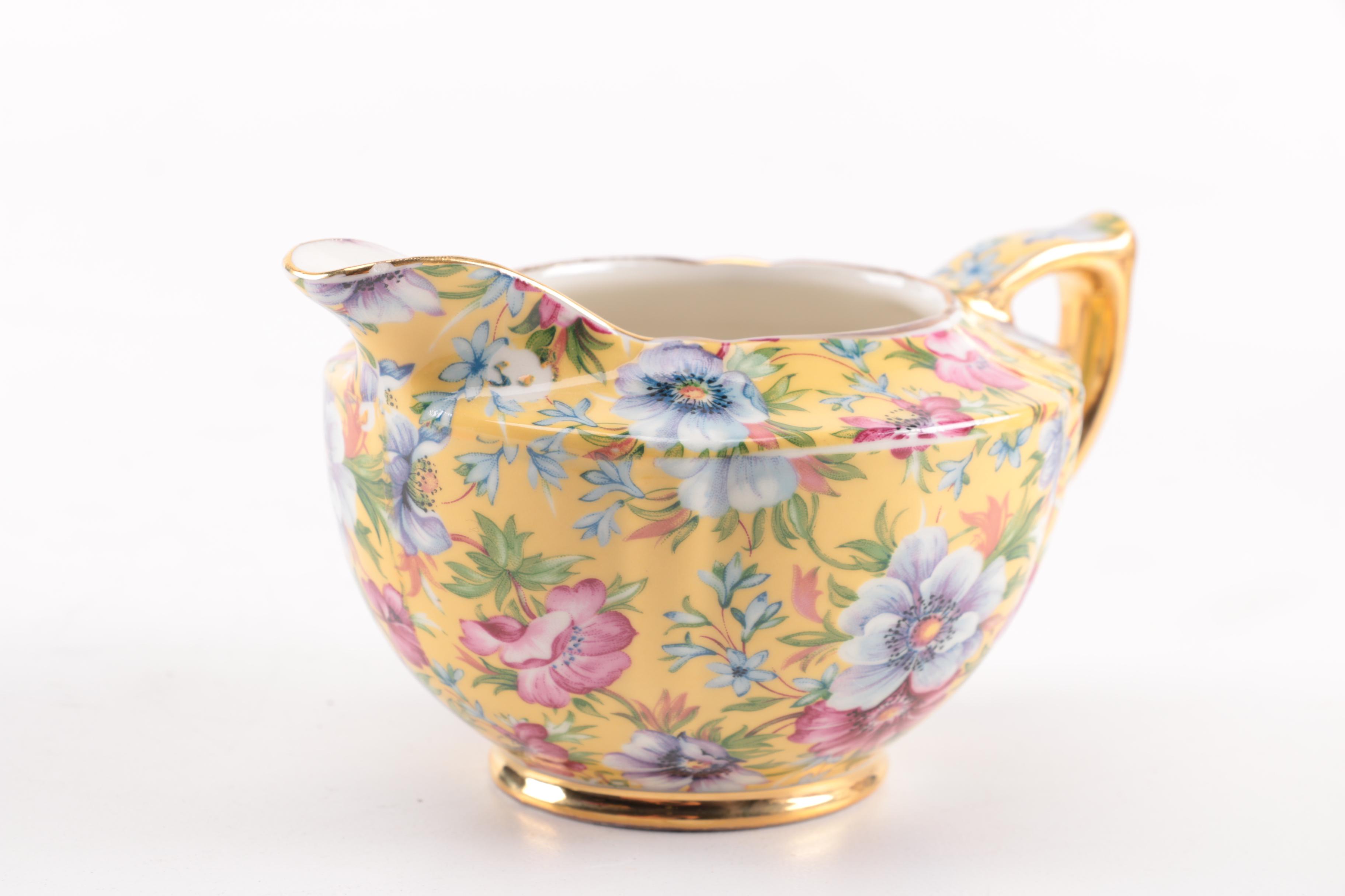 James Sadler "Sophie Chintz" Tea Set