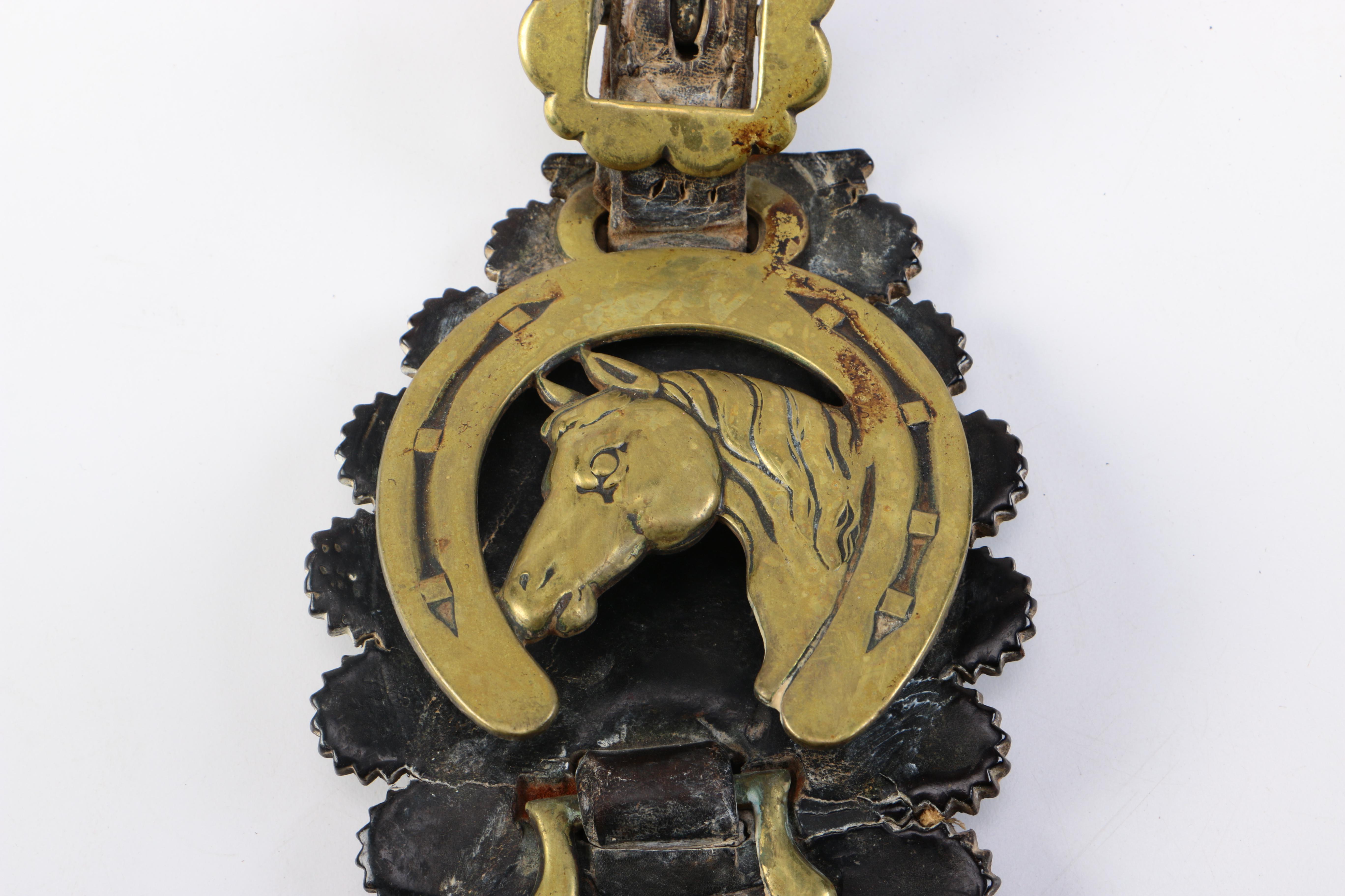 Brass Saddle Ornament Buckle
