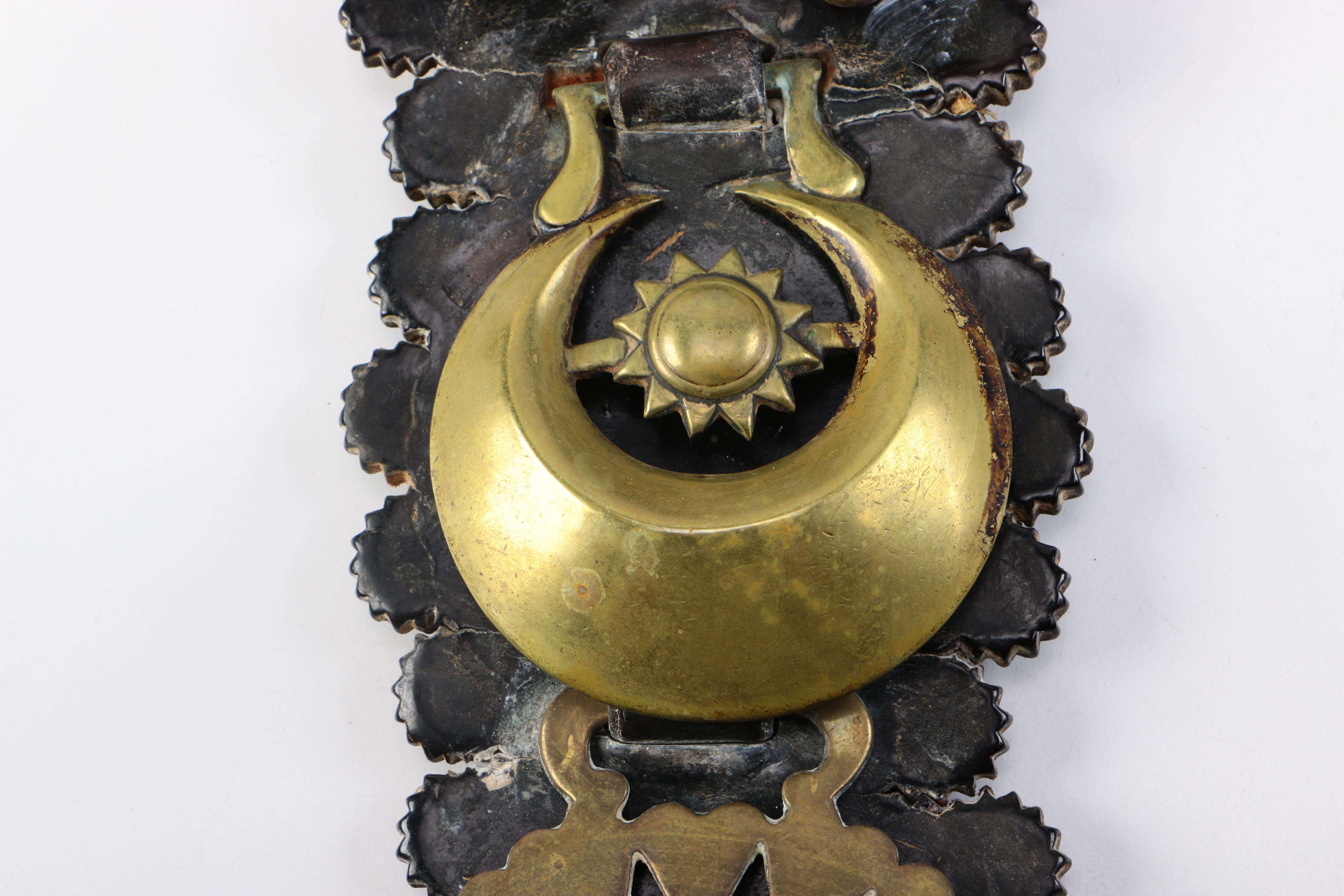 Brass Saddle Ornament Buckle