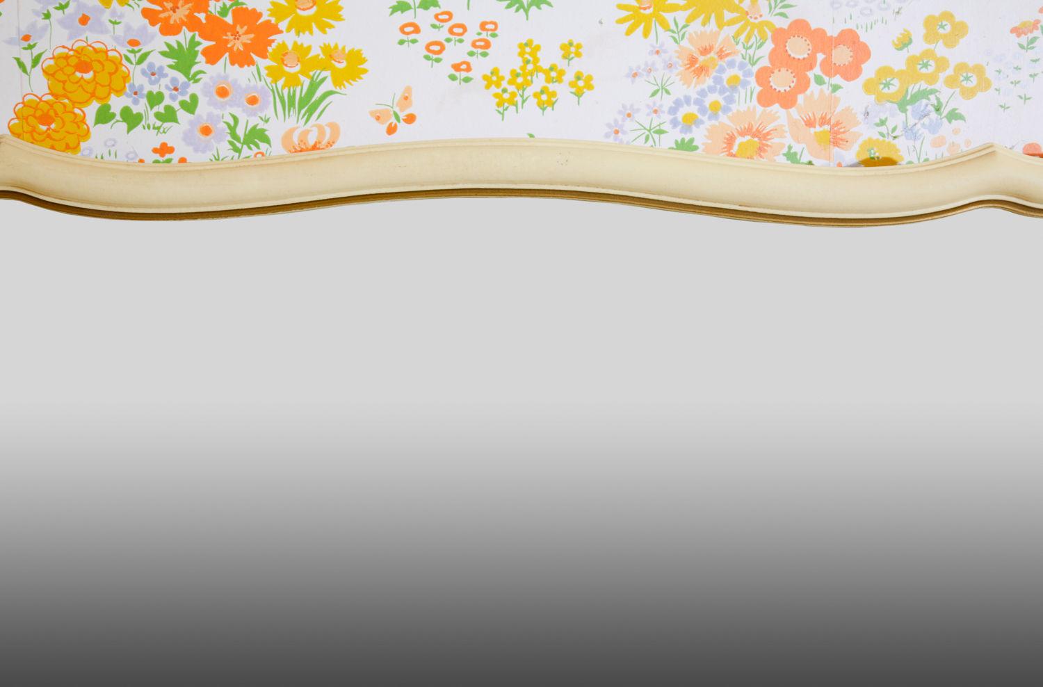 Vintage French Provincial Style Mirror by Johnson Carper