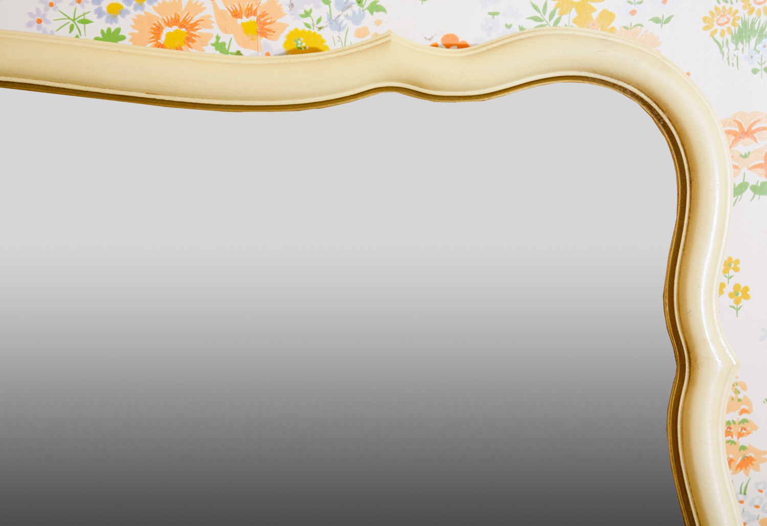 Vintage French Provincial Style Mirror by Johnson Carper