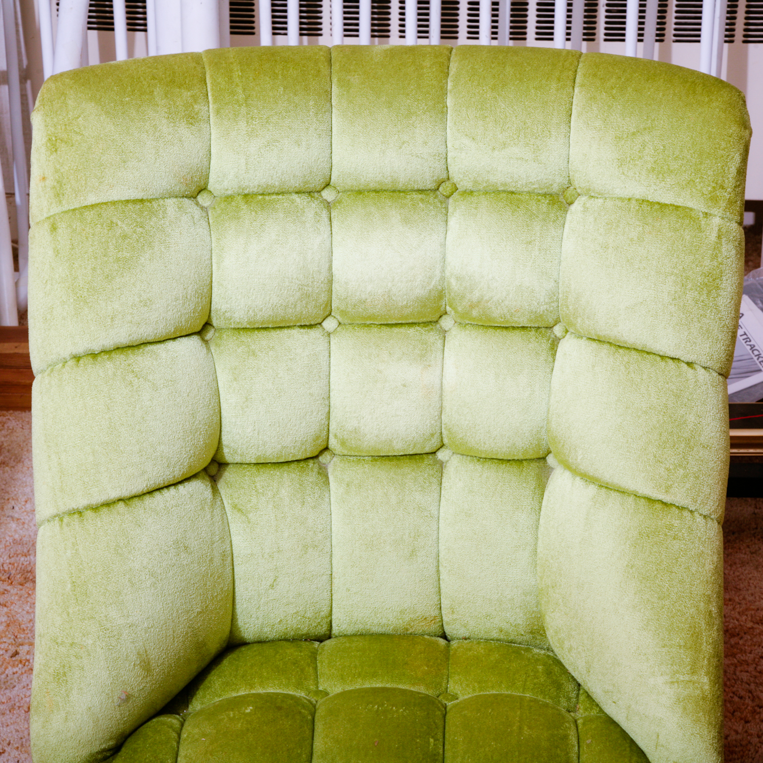 Regency Style Tufted Chair