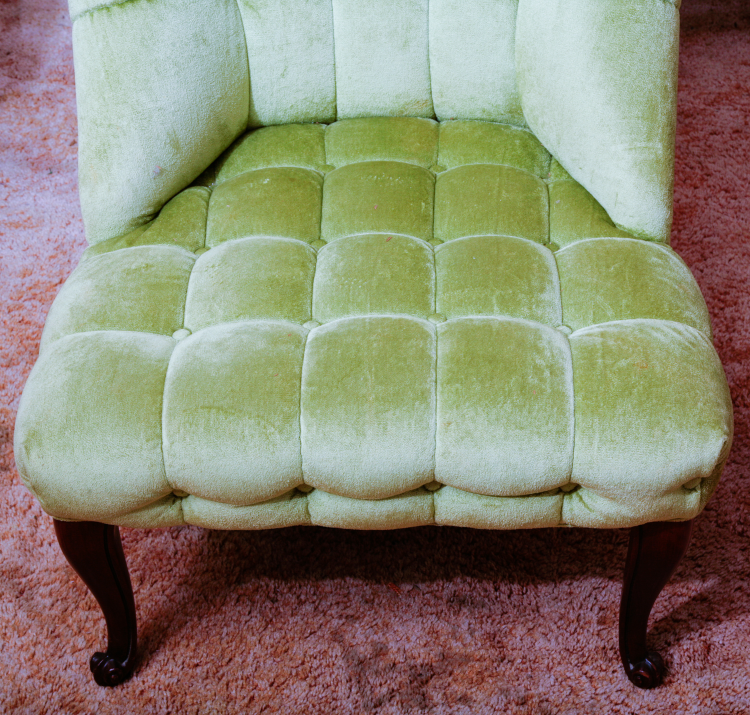 Regency Style Tufted Chair