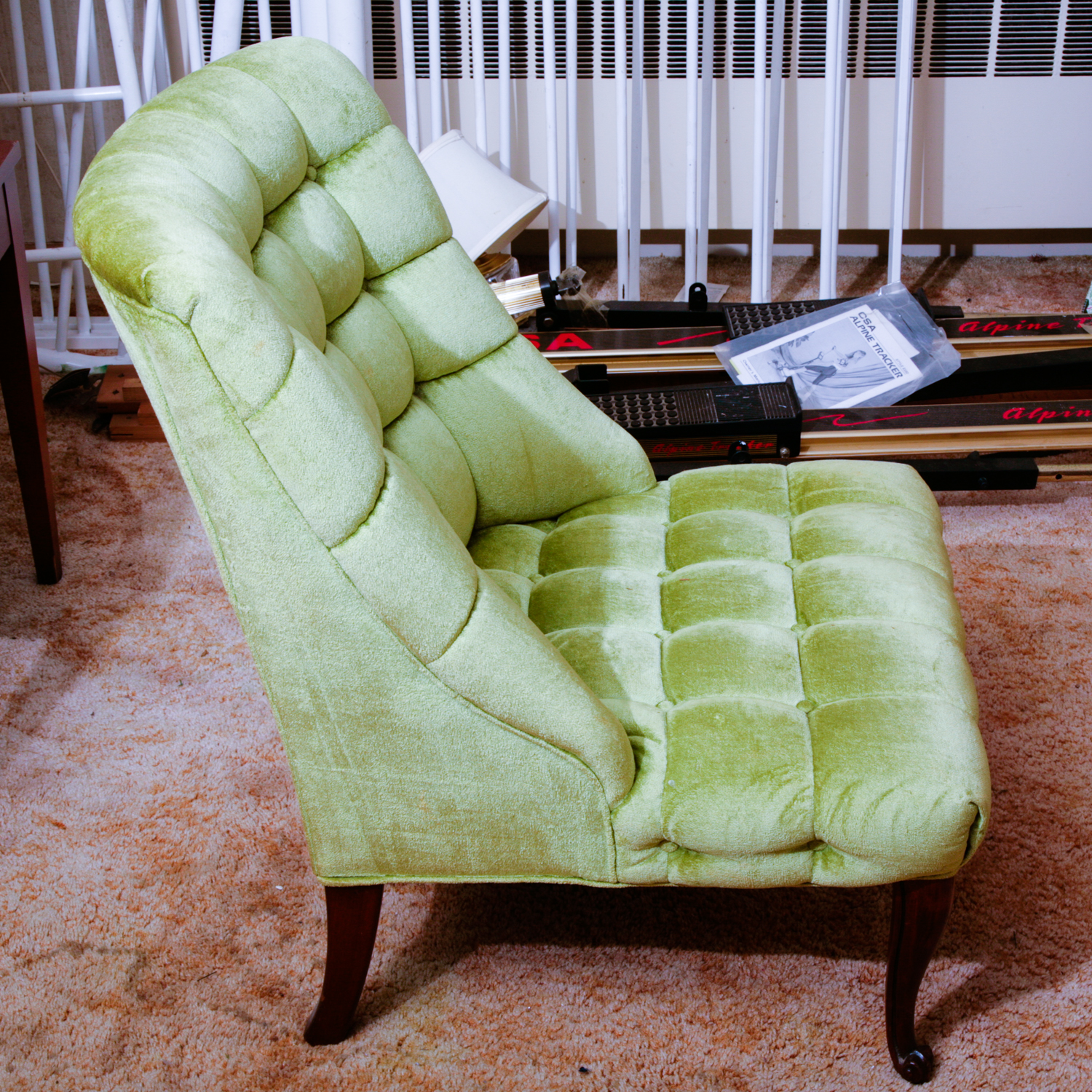 Regency Style Tufted Chair