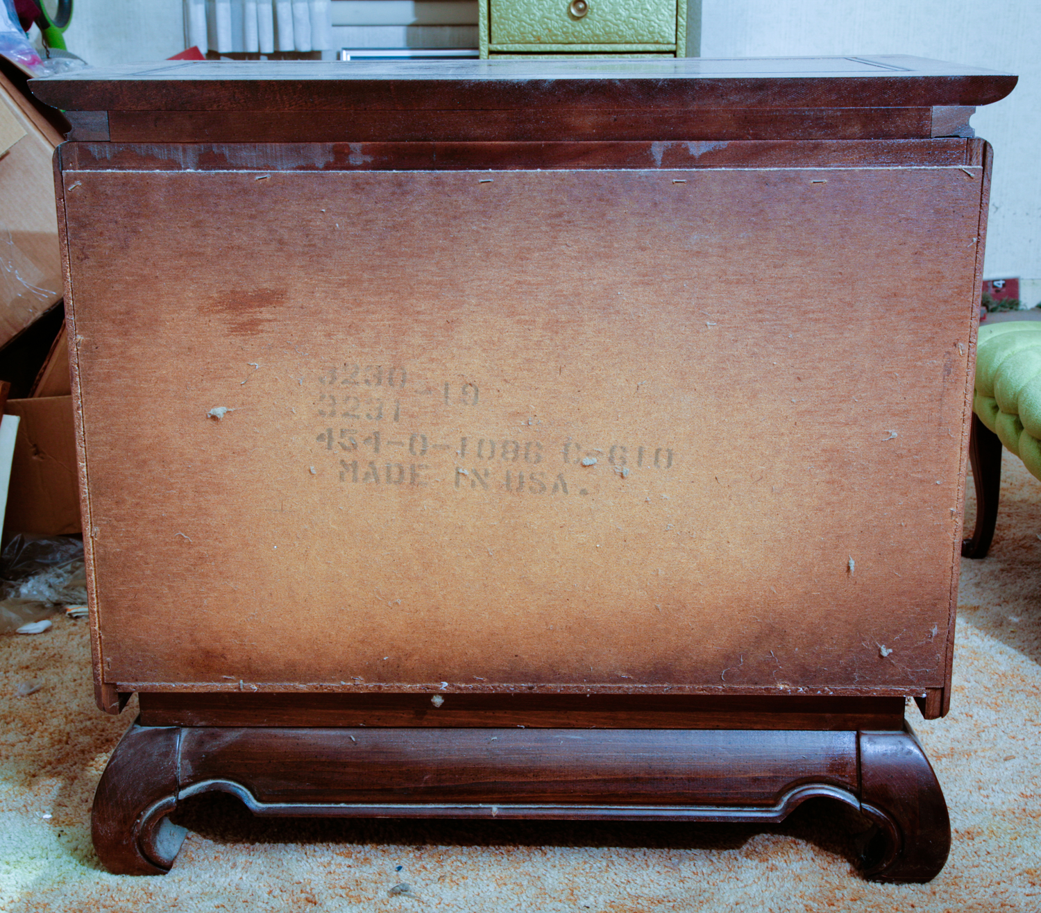 East Asian Style Inlaid Console Table