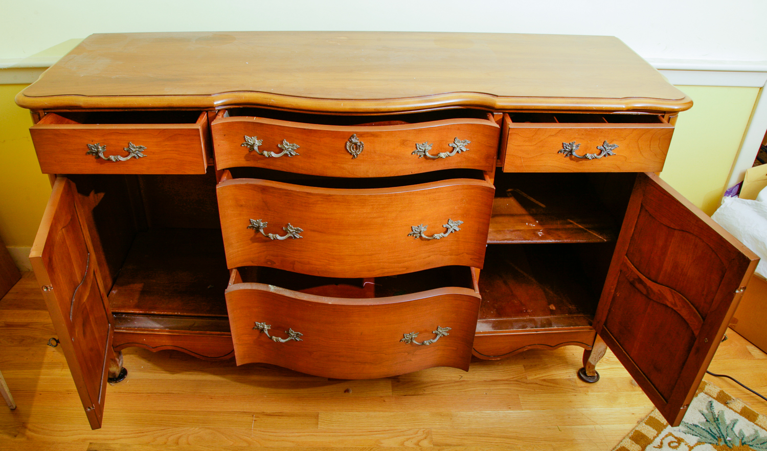 Louis XV Style Serpentine Sideboard by Paine