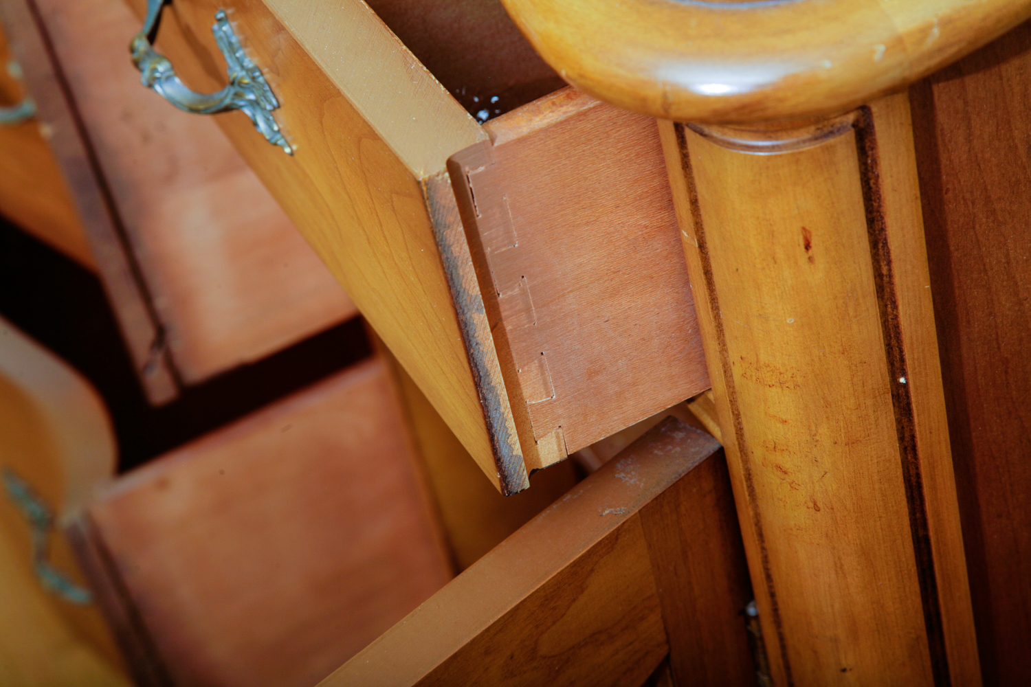 Louis XV Style Serpentine Sideboard by Paine