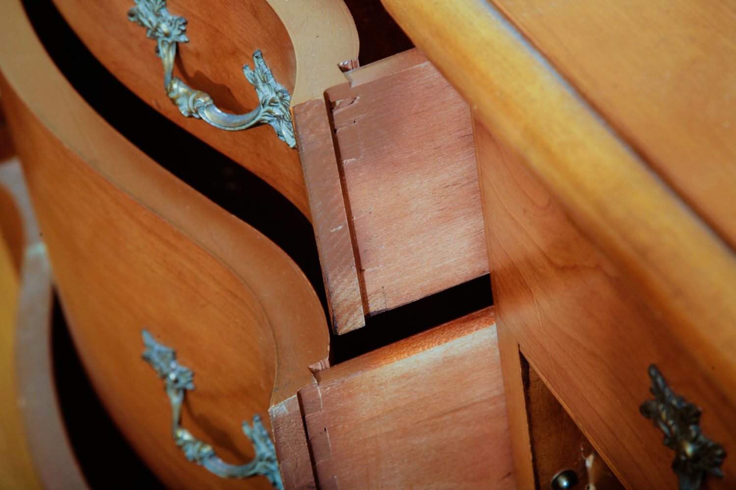 Louis XV Style Serpentine Sideboard by Paine