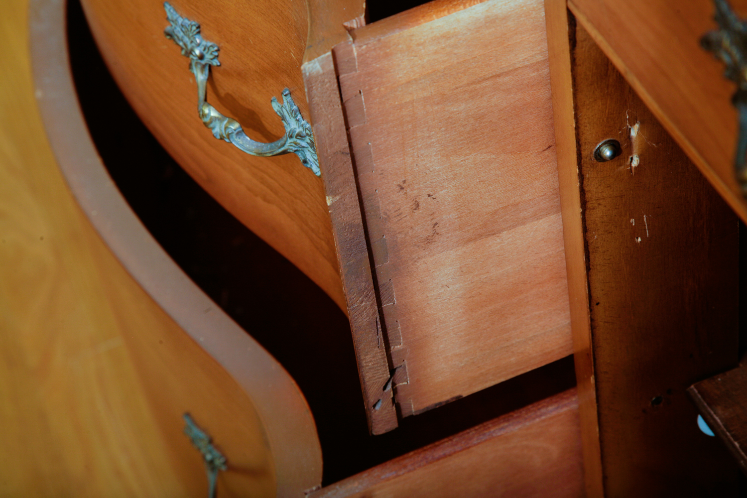 Louis XV Style Serpentine Sideboard by Paine