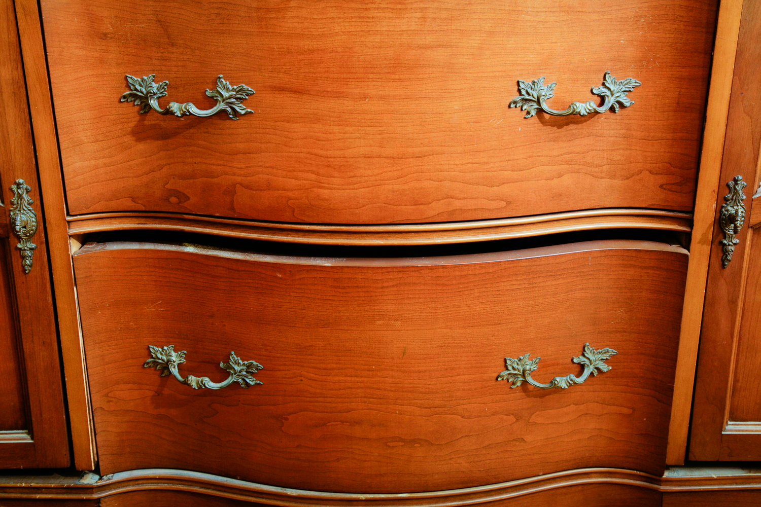 Louis XV Style Serpentine Sideboard by Paine