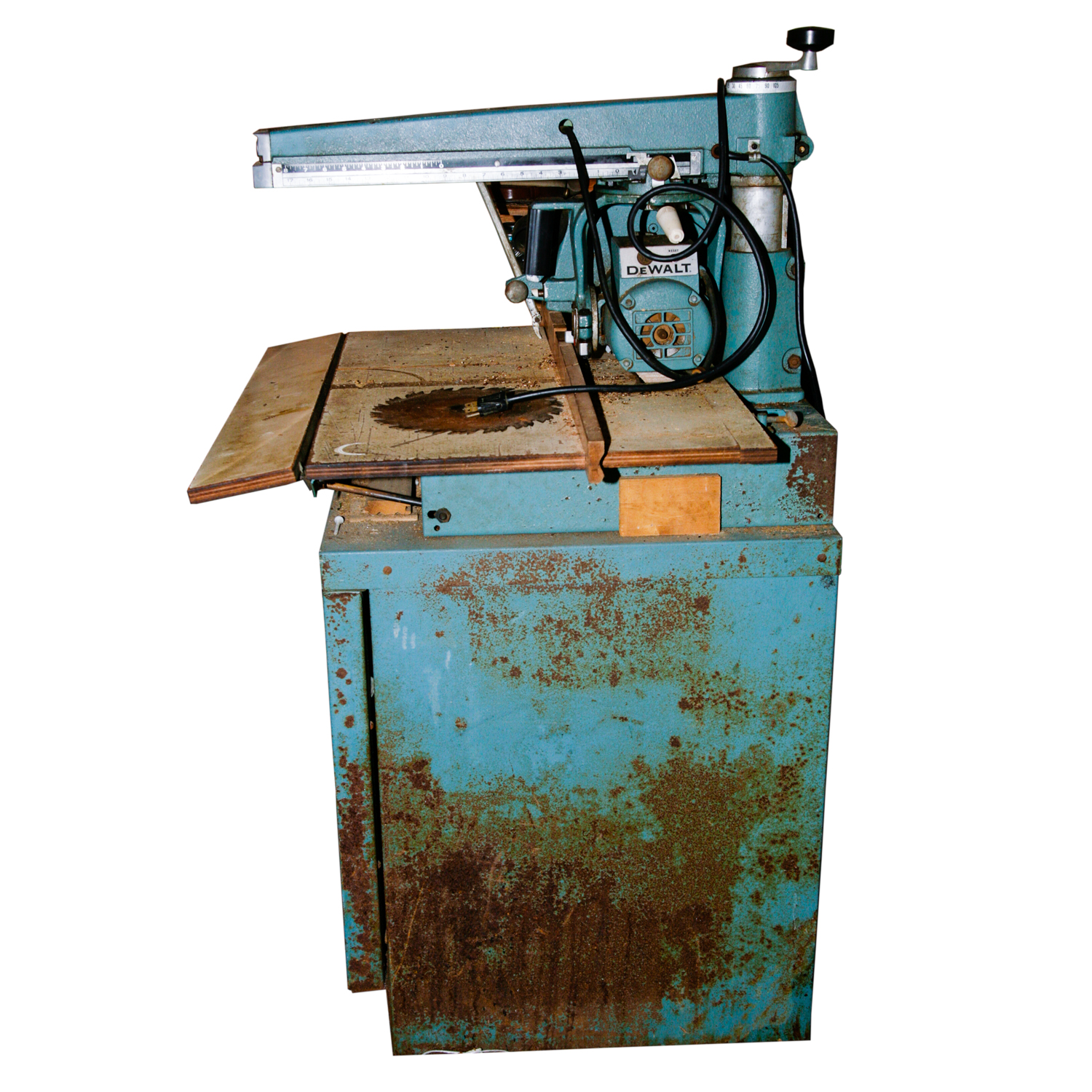 Vintage DeWalt Radial Arm Saw Table