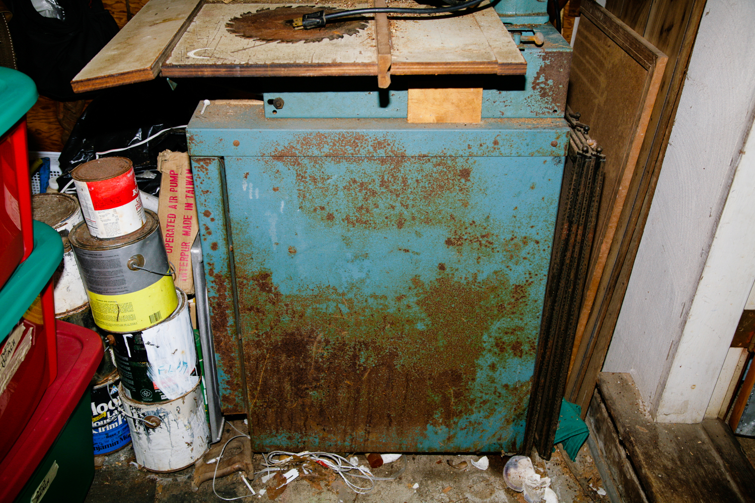Vintage DeWalt Radial Arm Saw Table