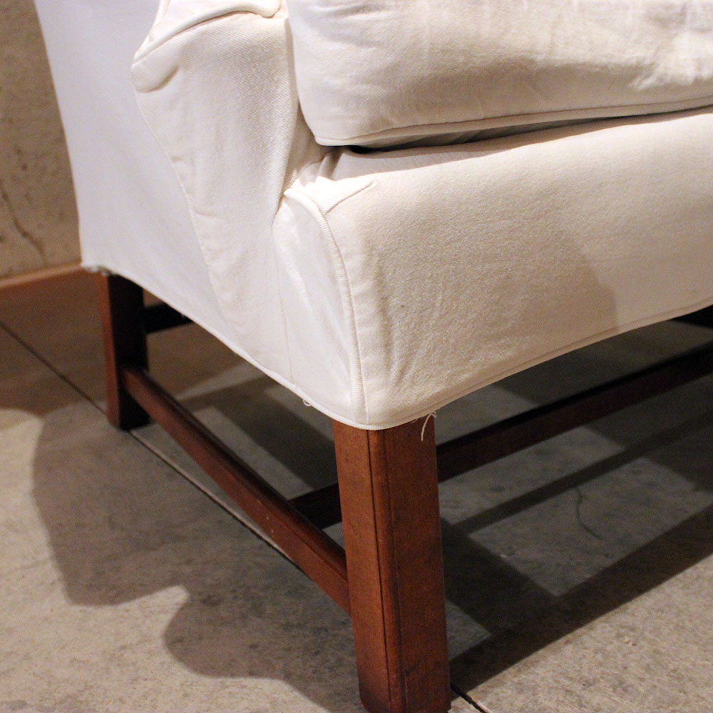 Chippendale Style Wing Chairs by Baker Furniture