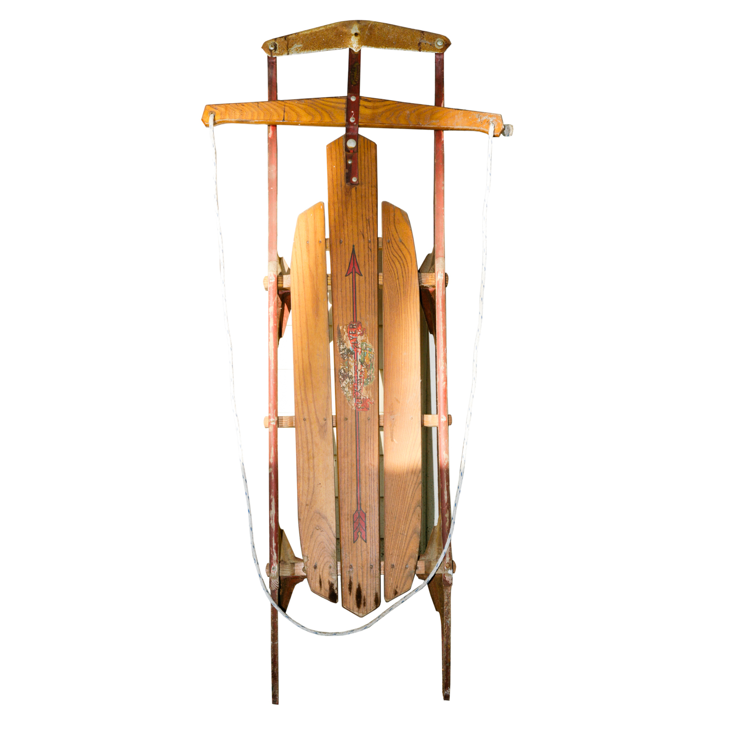 Vintage Flexible Flyer Full-Sized Wooden Sled