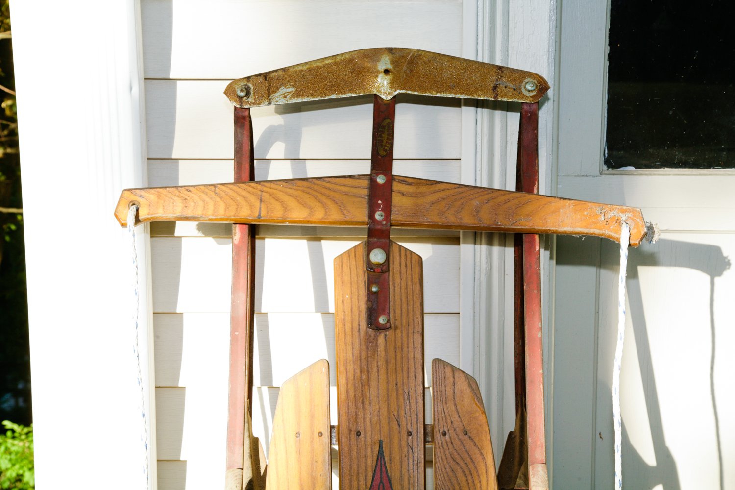 Vintage Flexible Flyer Full-Sized Wooden Sled