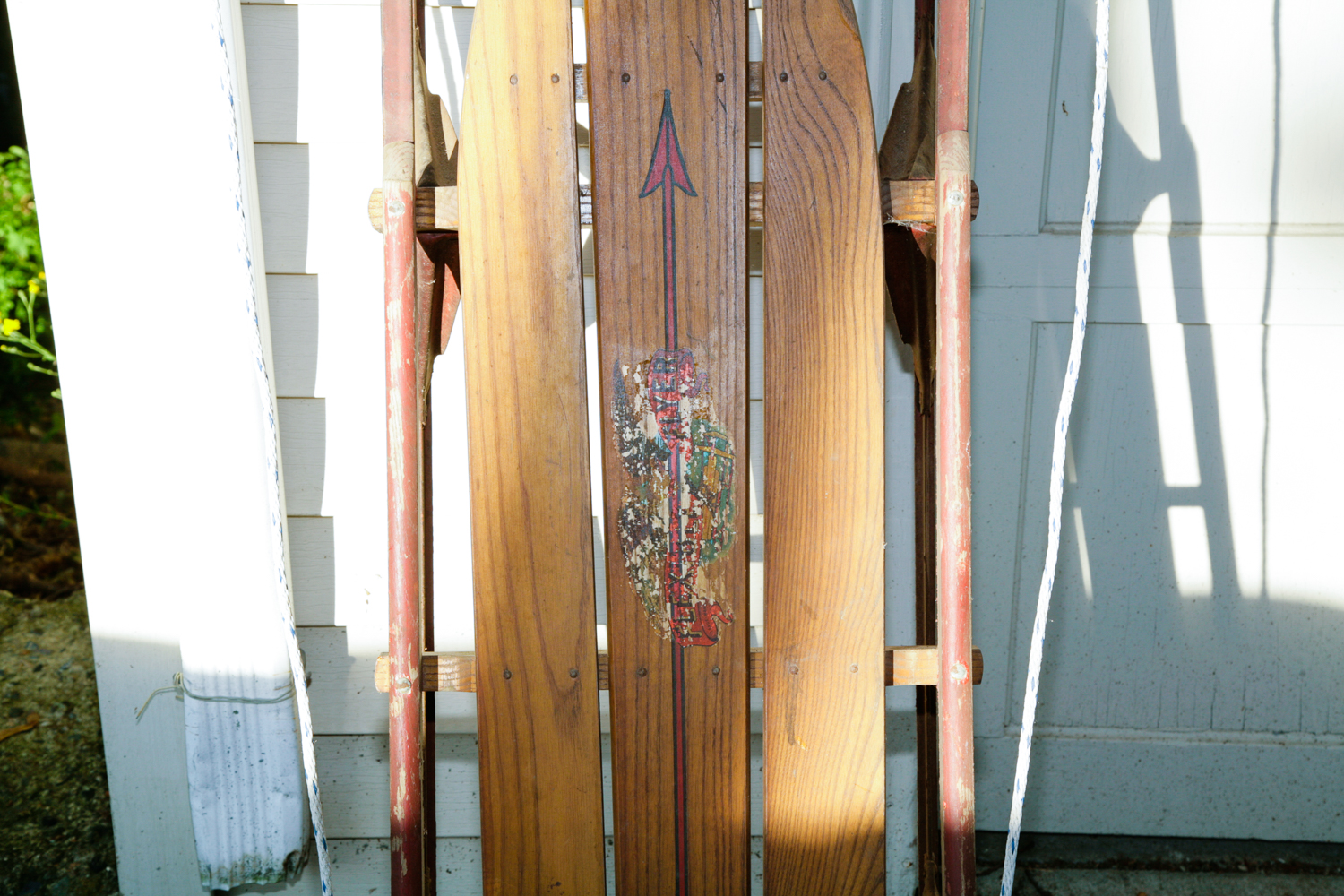 Vintage Flexible Flyer Full-Sized Wooden Sled