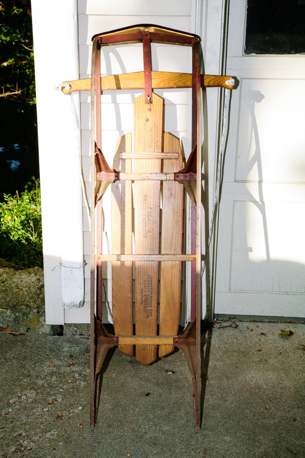 Vintage Flexible Flyer Full-Sized Wooden Sled