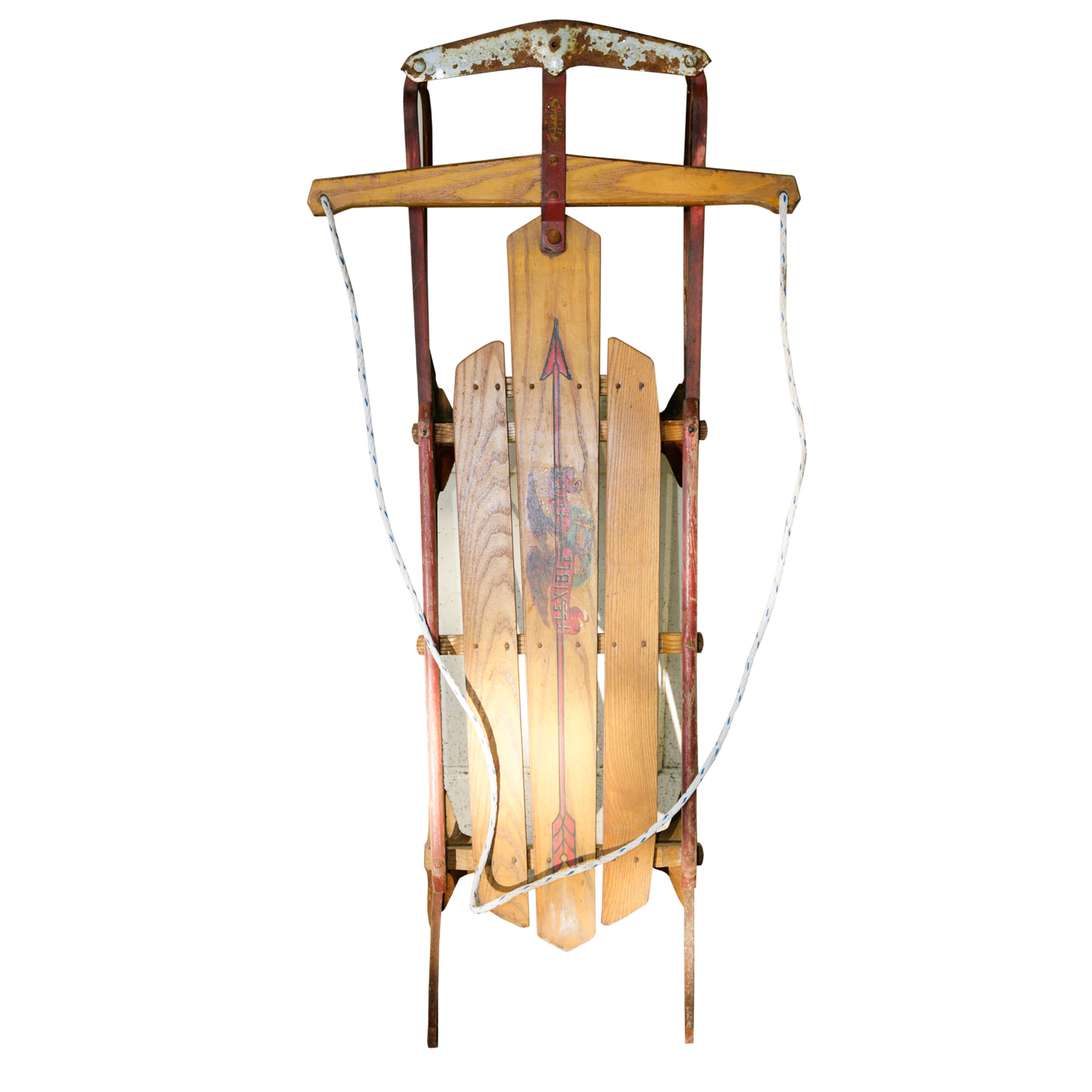 Vintage Flexible Flyer Children's Wooden Sled