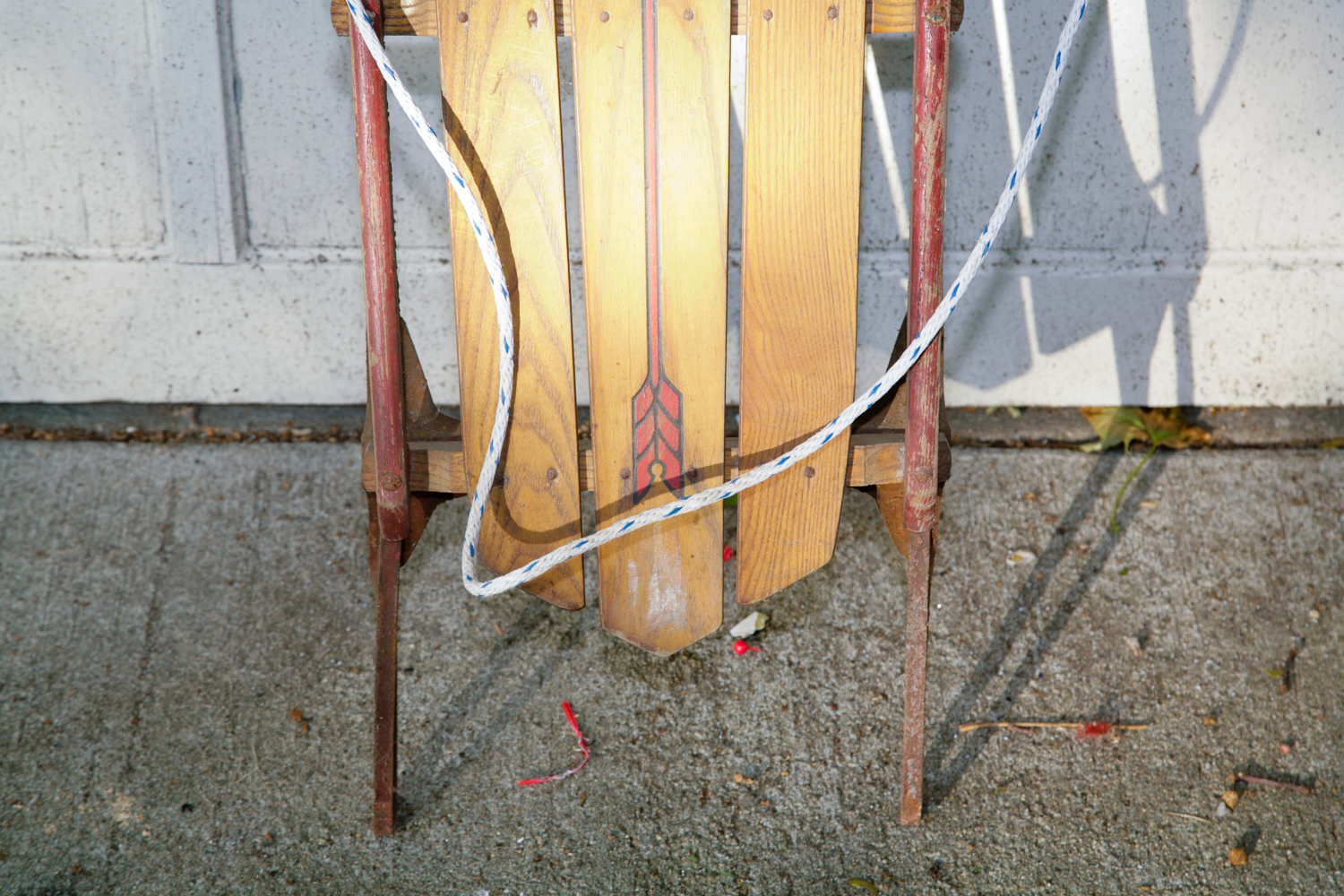 Vintage Flexible Flyer Children's Wooden Sled