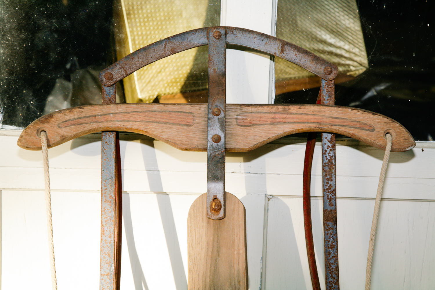 Vintage Speedaway Wooden Sled