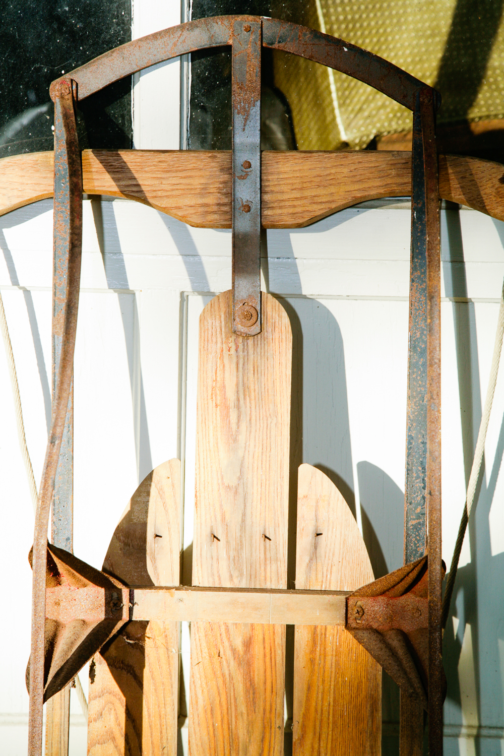 Vintage Speedaway Wooden Sled