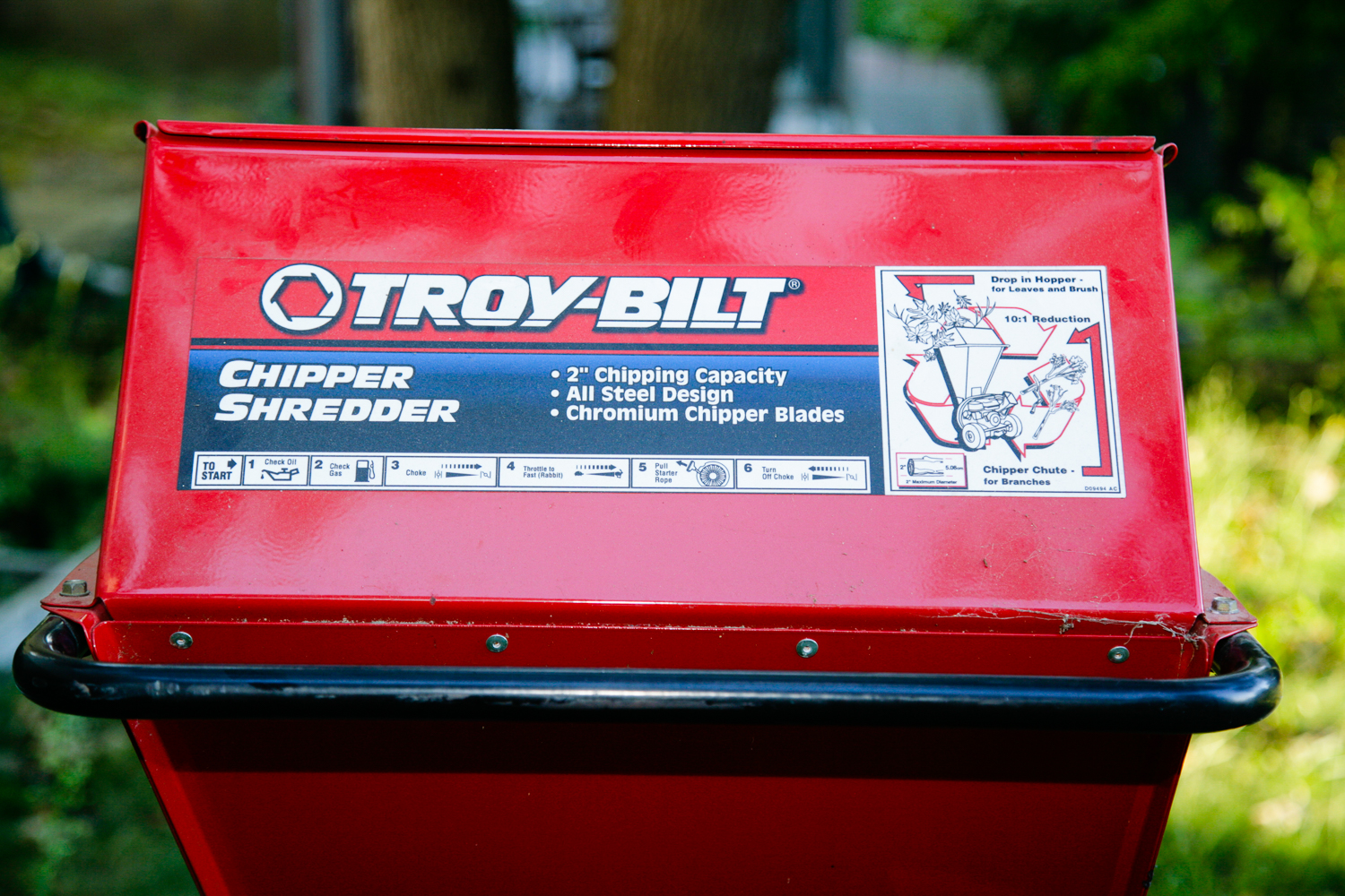 Troy-Bilt Wood Chipper and Shredder
