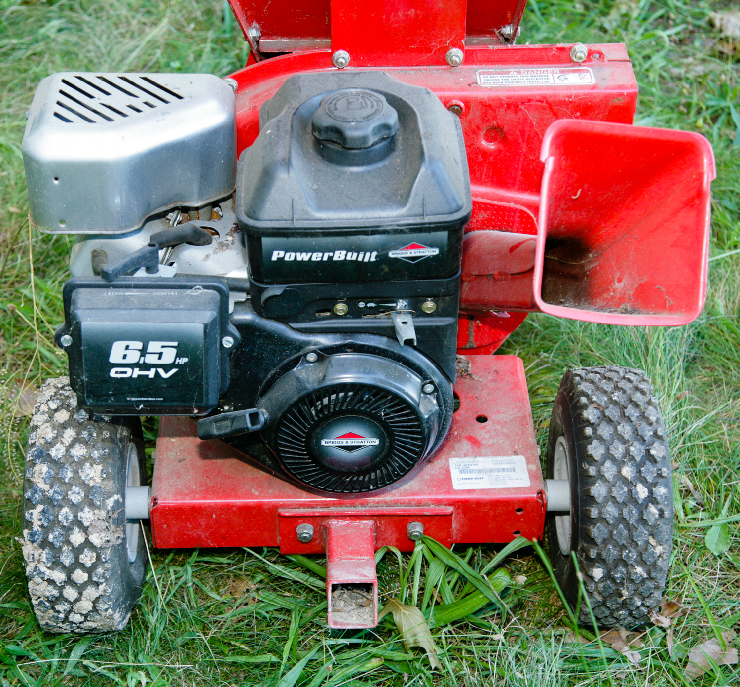Troy-Bilt Wood Chipper and Shredder