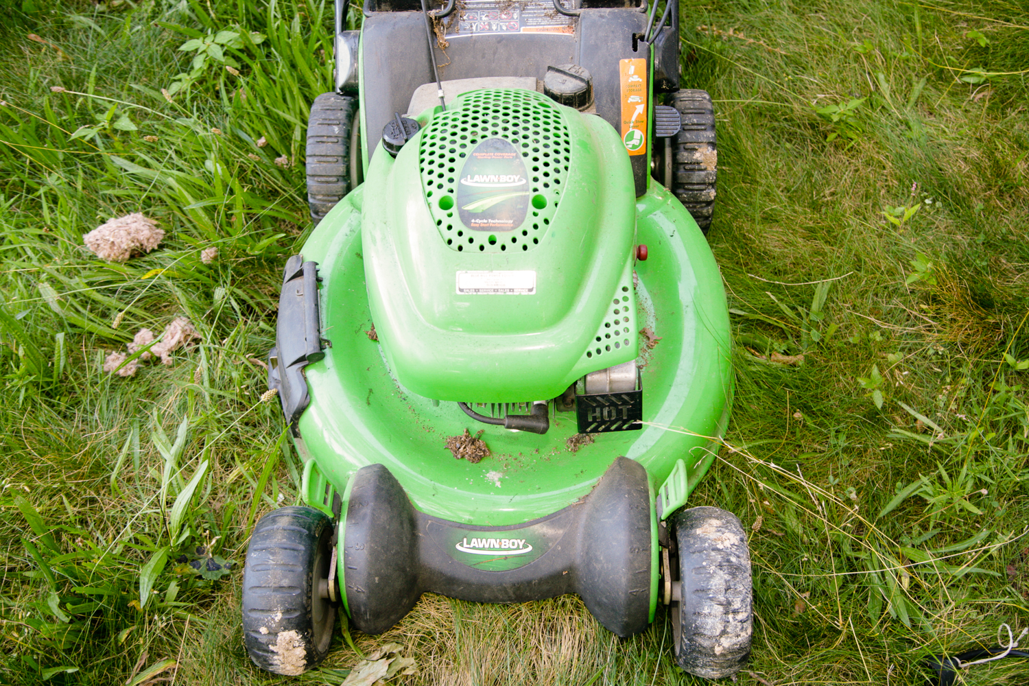 LawnBoy Lawnmower and Toro Home Duty Trimmer/Weeder