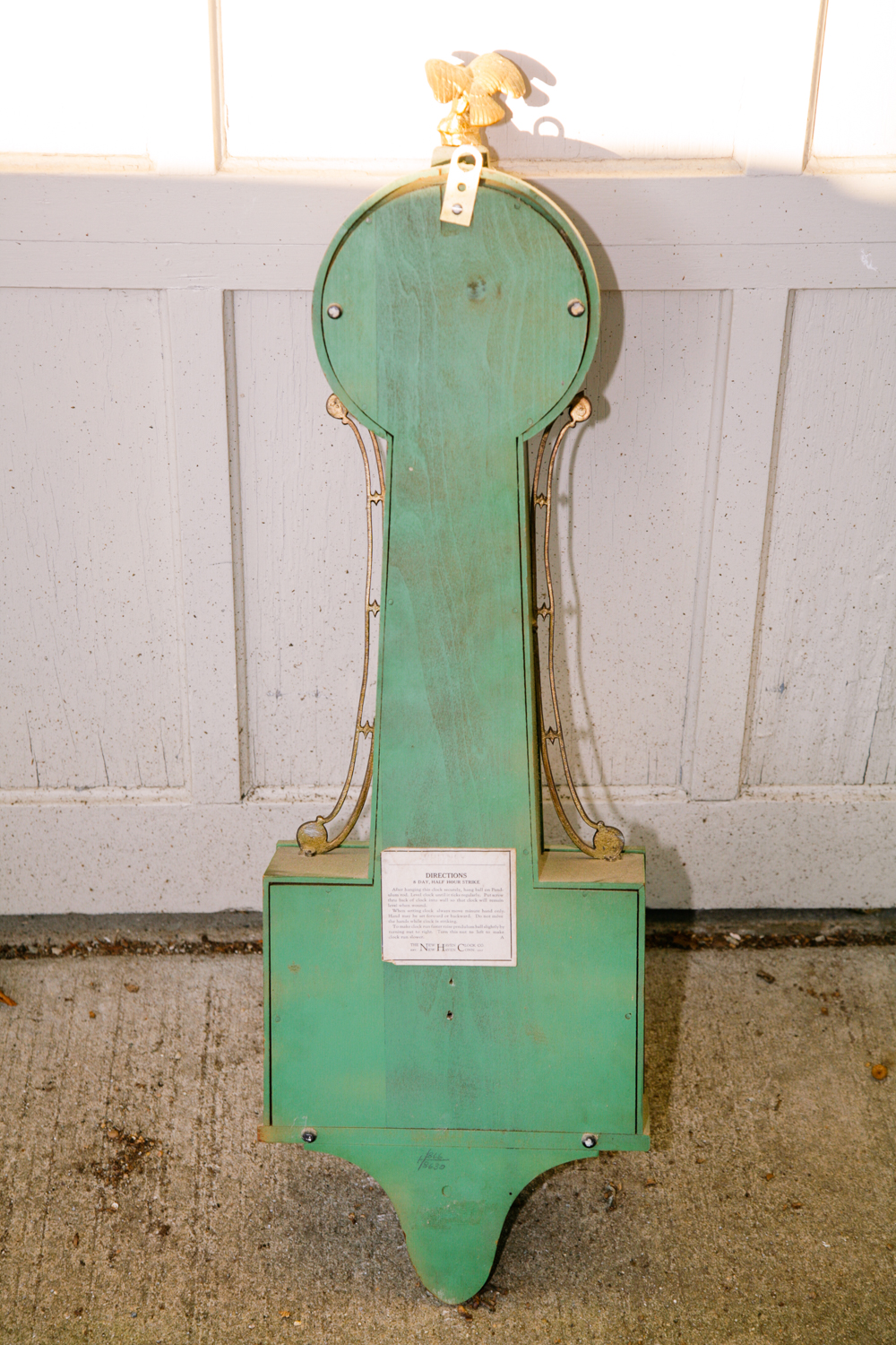 Vintage New Haven Clock Co. Gilbert Banjo Wall Clock