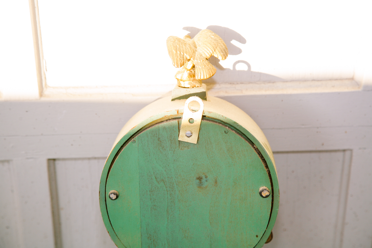 Vintage New Haven Clock Co. Gilbert Banjo Wall Clock