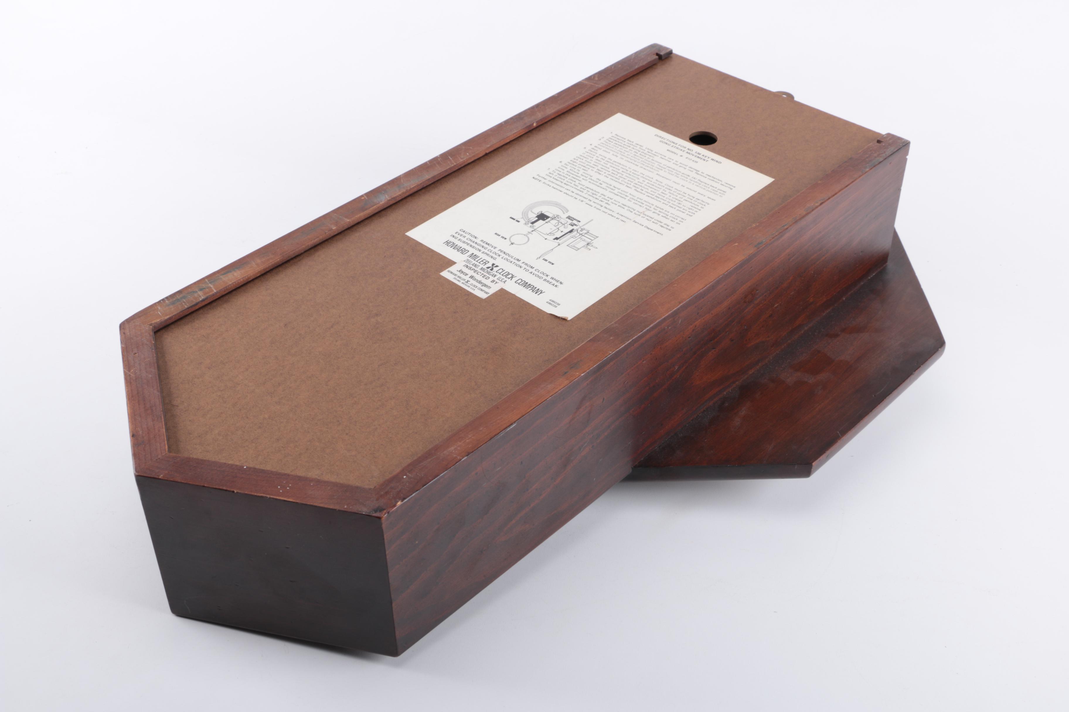 Howard Miller Regulator Style Wall Clock