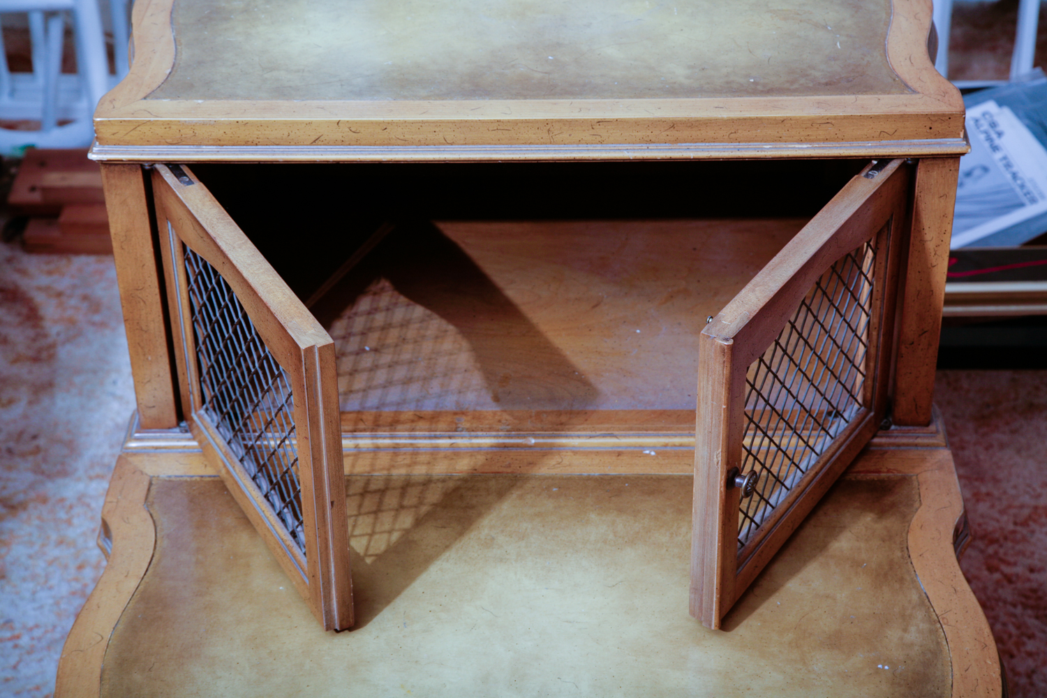 Vintage Louis XV Style Step-back End Tables by Weiman