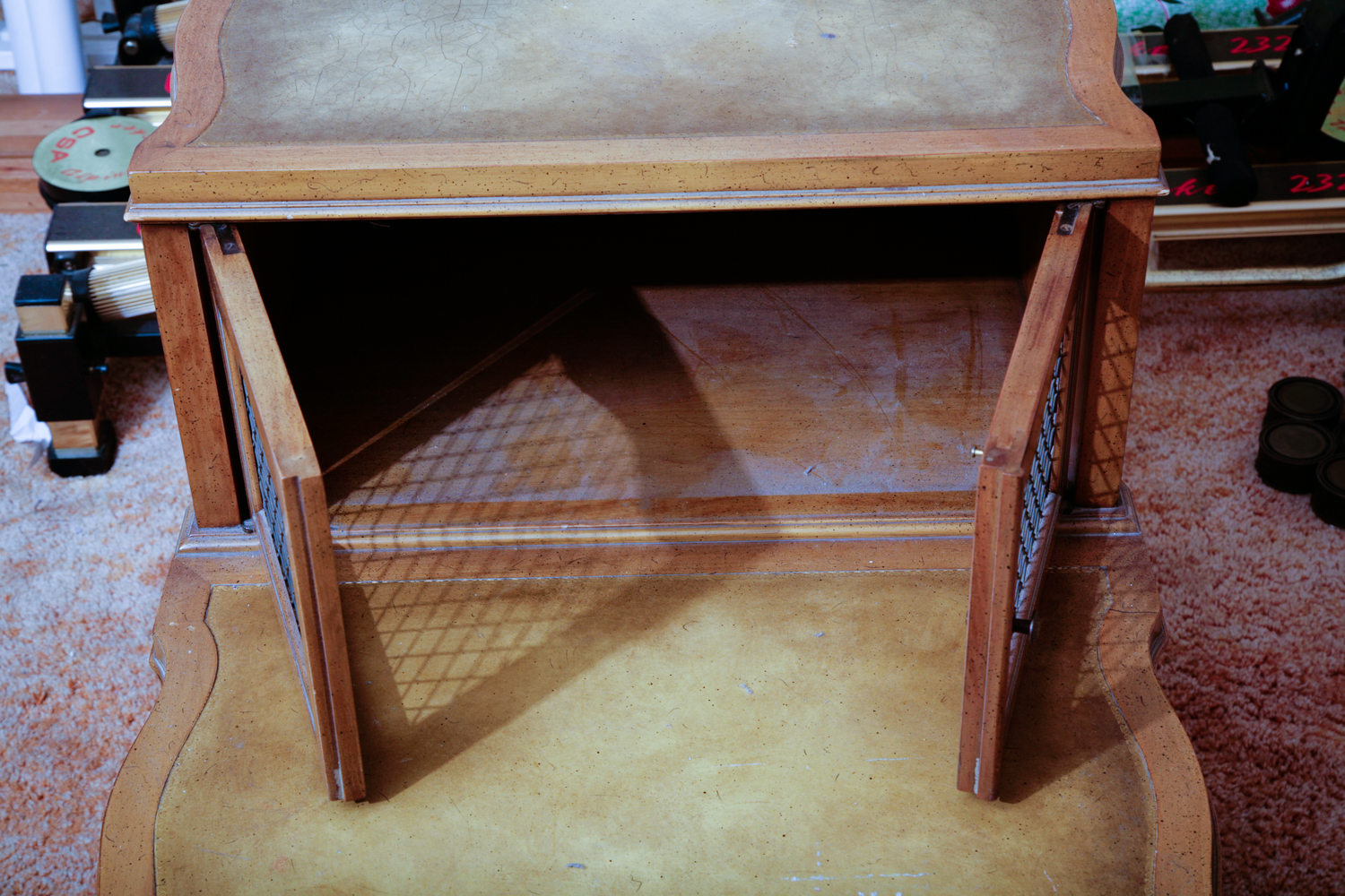 Vintage Louis XV Style Step-back End Tables by Weiman