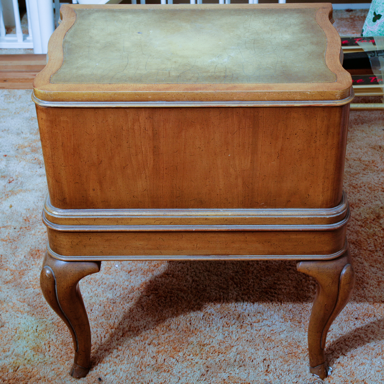 Vintage Louis XV Style Step-back End Tables by Weiman