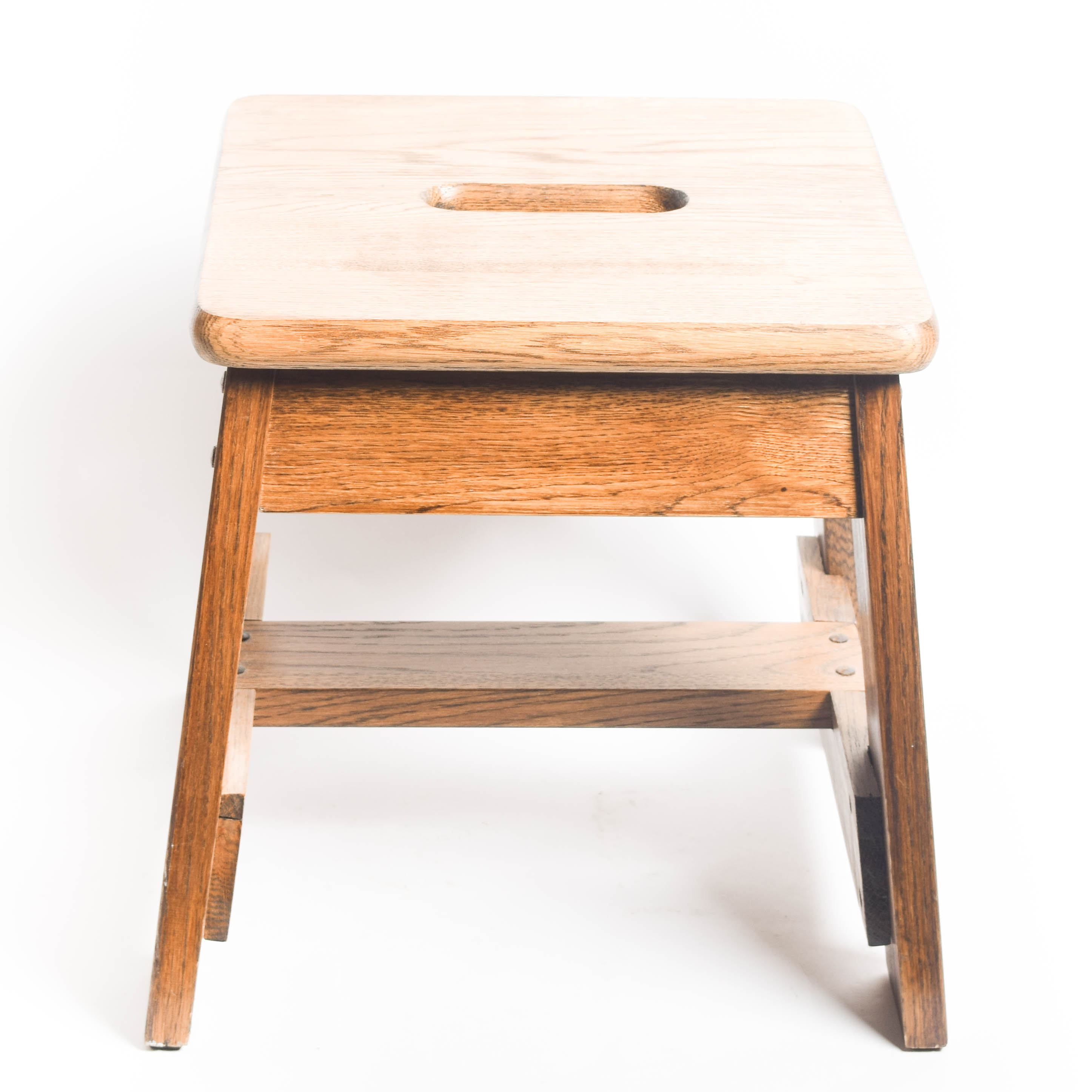 Vintage Oak Footstool