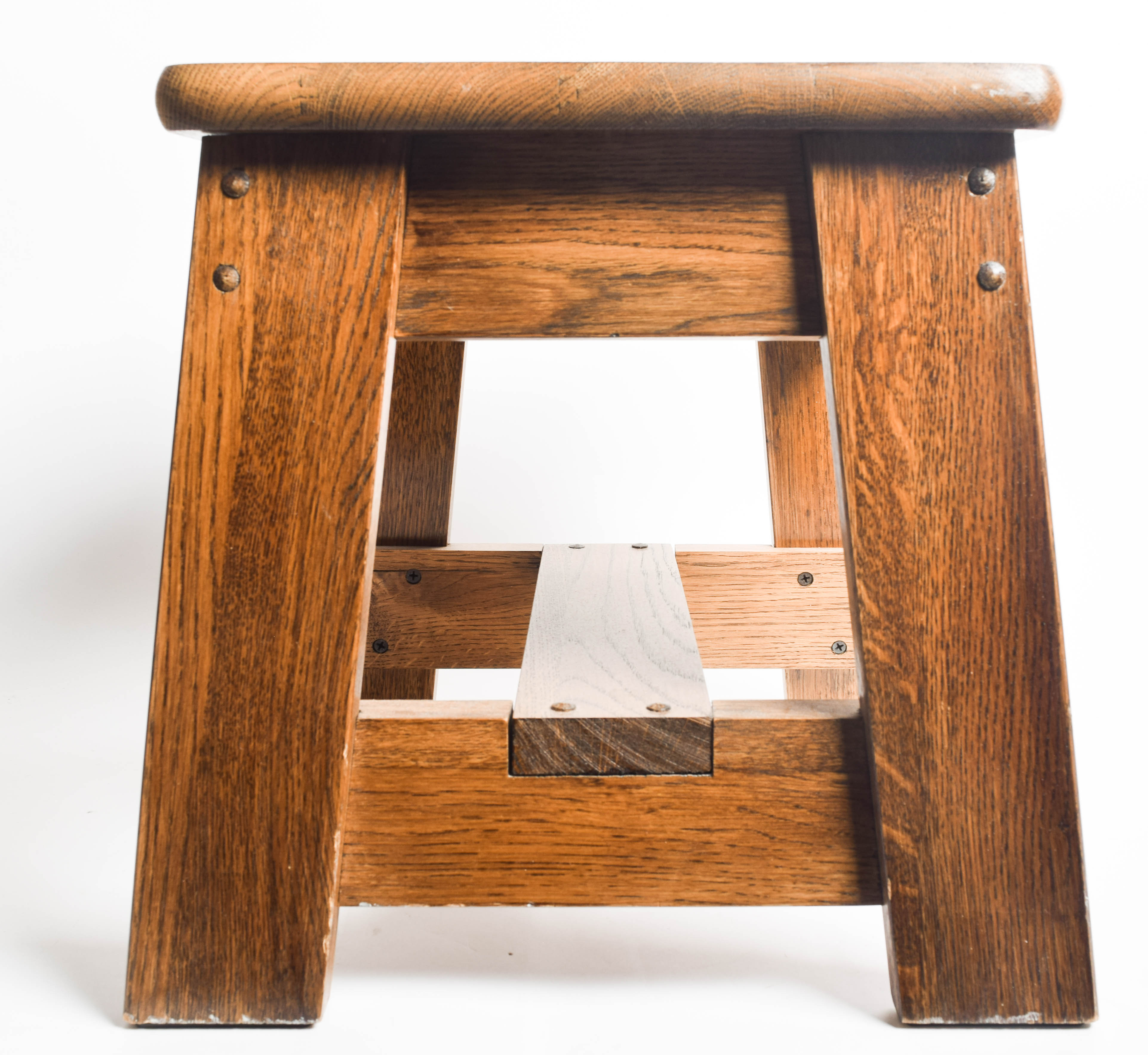 Vintage Oak Footstool